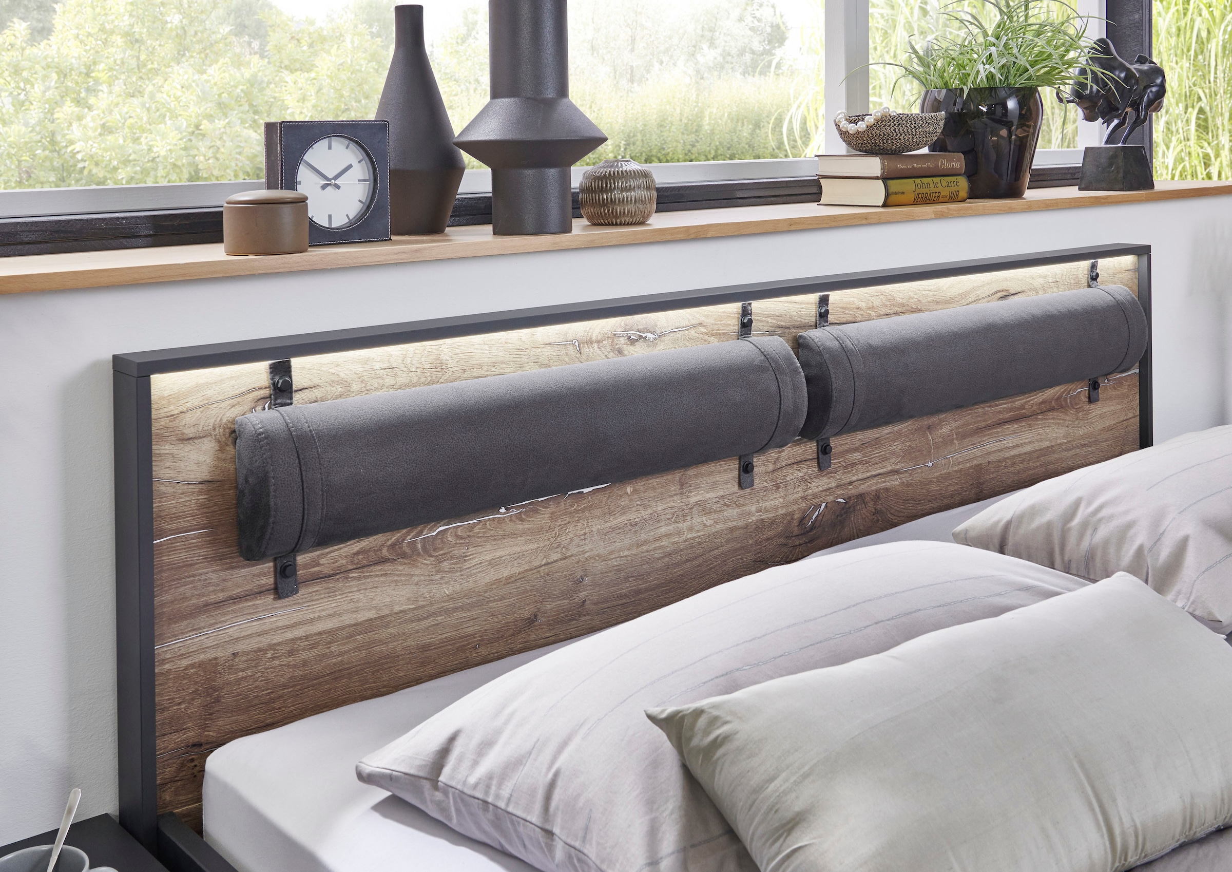 Wimex Bettgestell »Winnipeg by fresh to go«, mit Kopfteilpolster