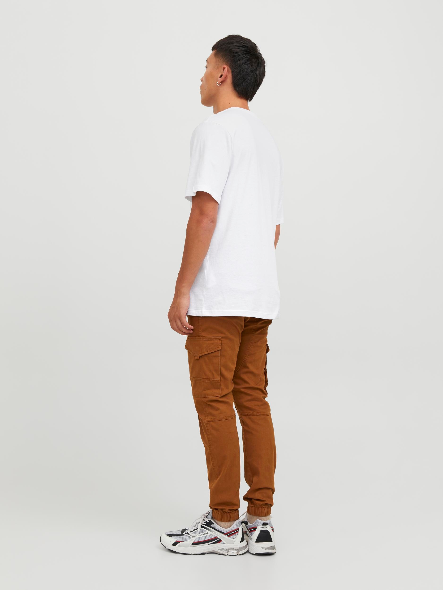 Jack & Jones Kurzarmshirt »JJSTEEL TEE SS CREW NECK«