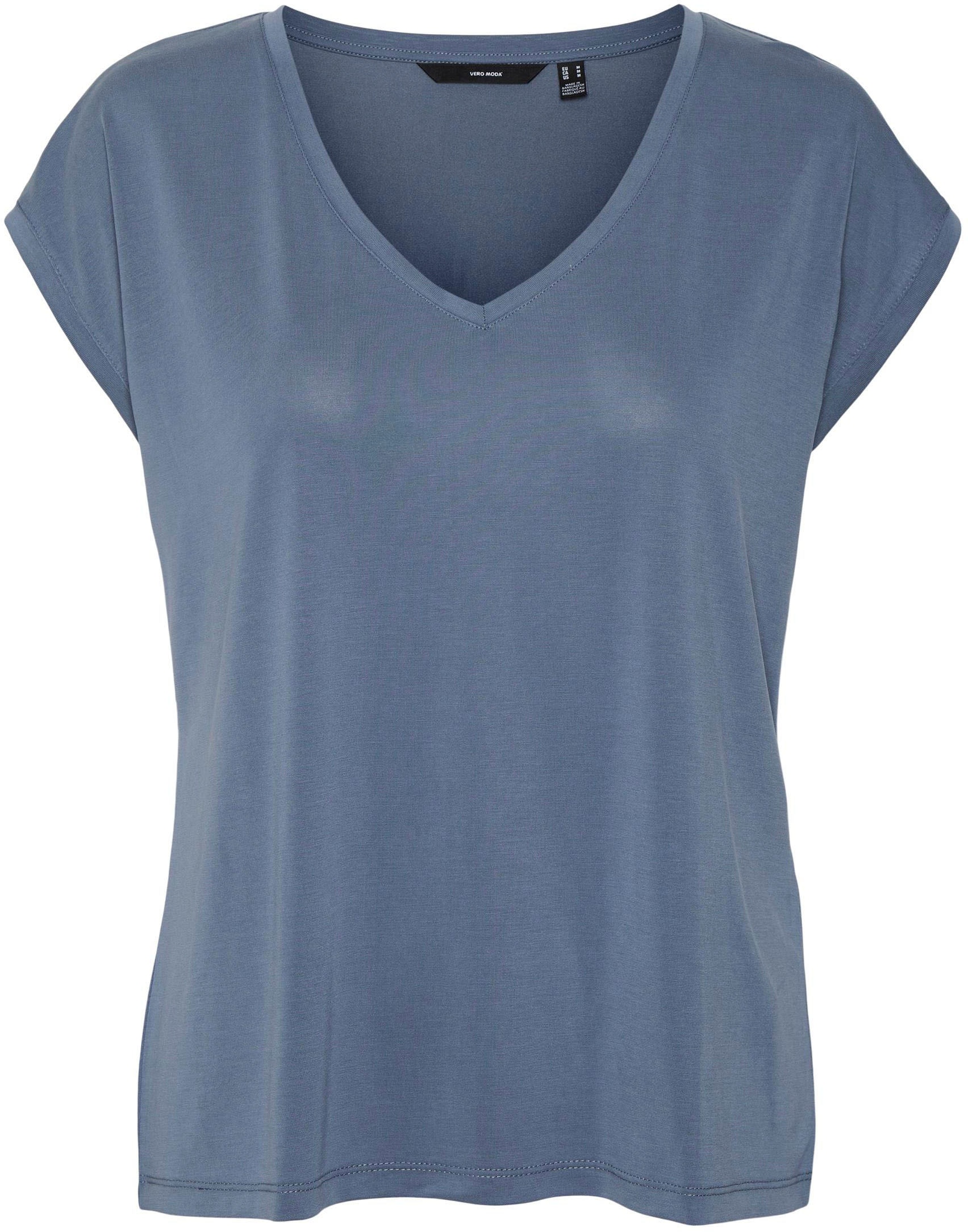 Vero Moda V-Shirt »VMFILLI SS V-NECK TEE GA NOOS«