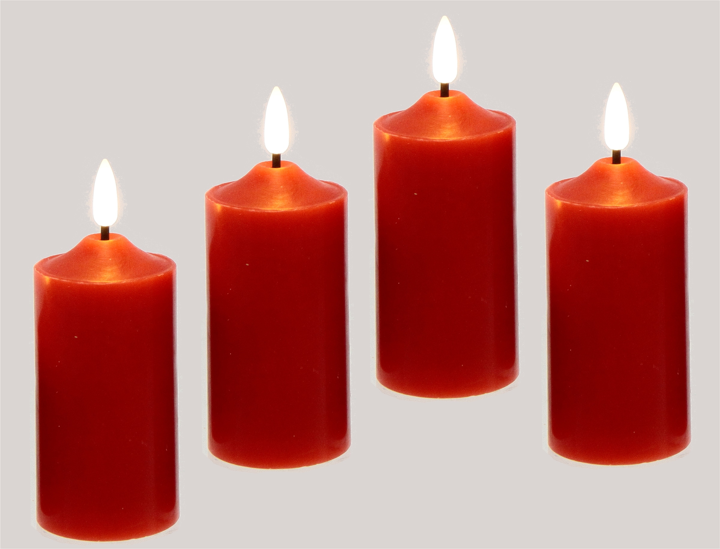 I.GE.A. LED-Kerze »Kerzen 4er Set« günstig online kaufen