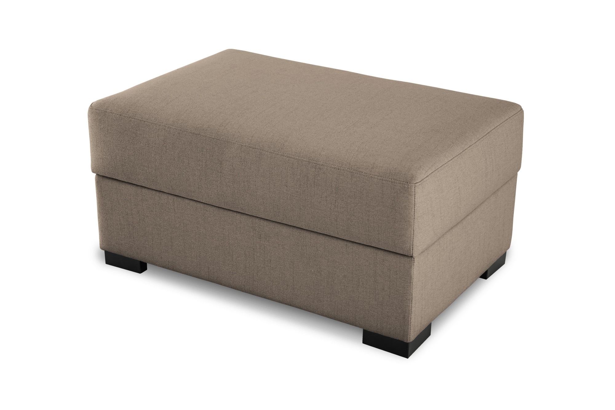 Home affaire Polsterhocker »Branwell« 95/63 cm, Struktur fein, mit Stauraum günstig online kaufen