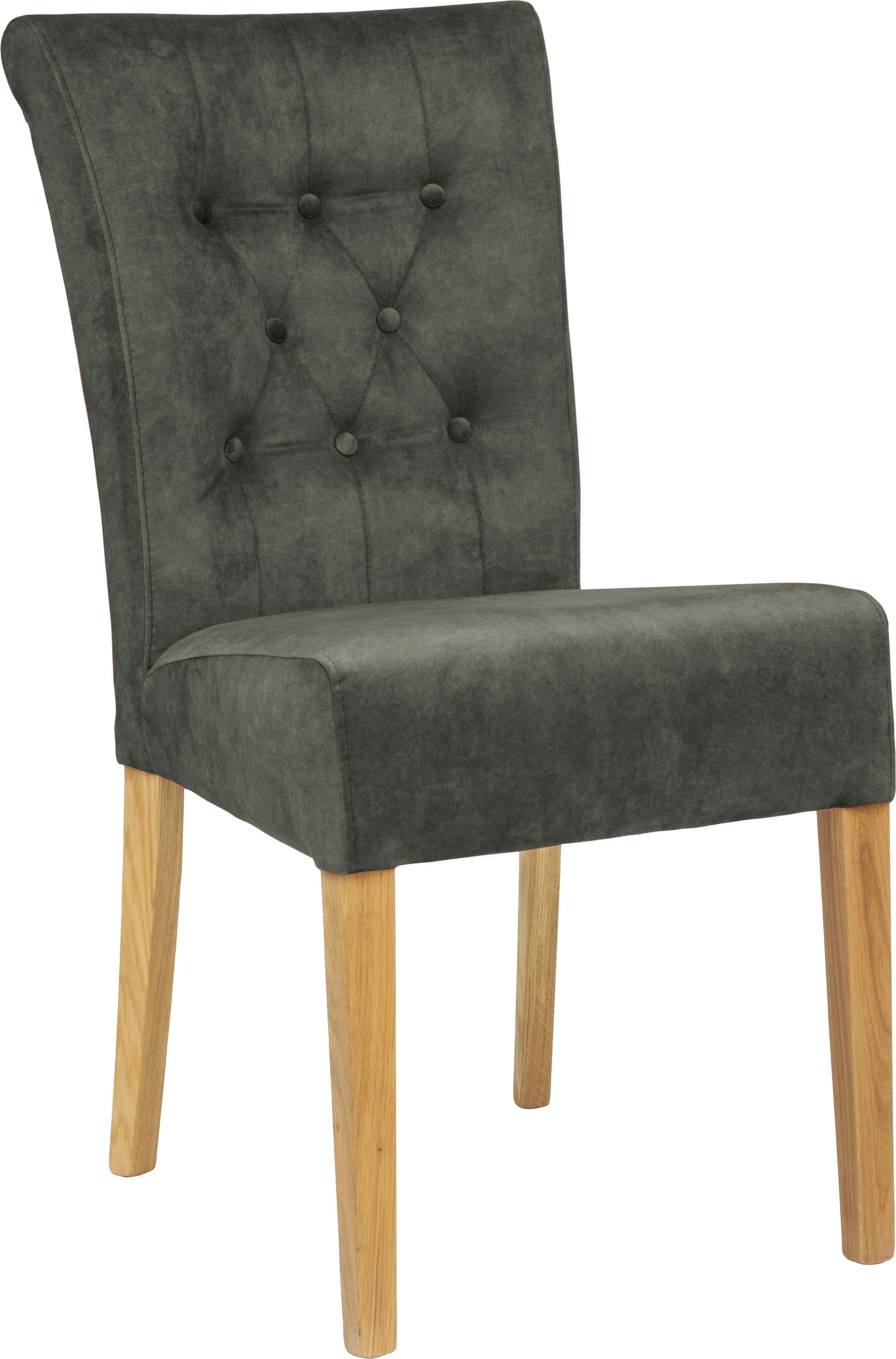 Home affaire Polsterstuhl »Queen«, (Set), 2 St., Samtvelours, Esszimmerstuh günstig online kaufen