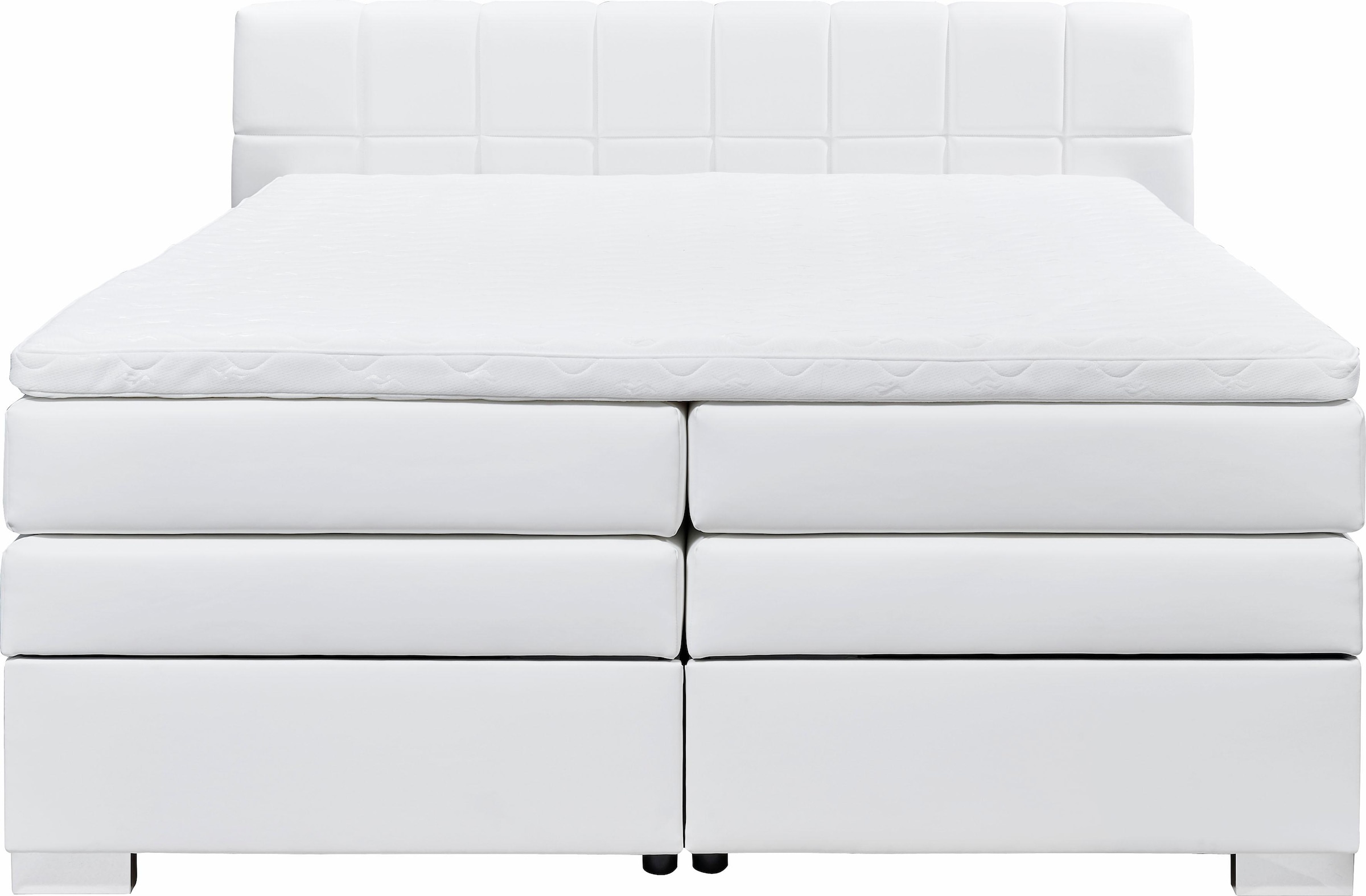 INOSIGN Boxspringbett »Airdrie«, inkl. Bettkasten und Topper