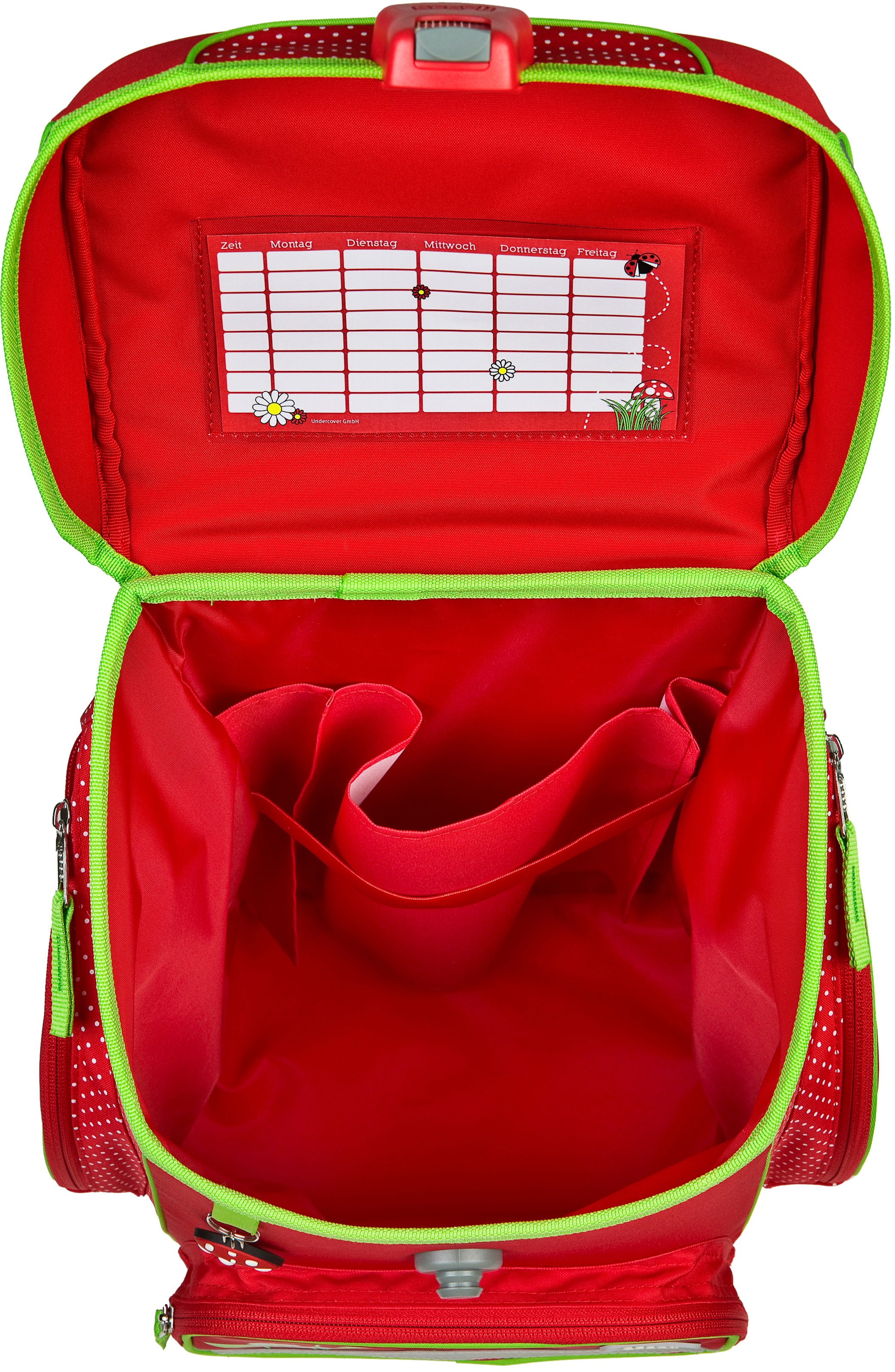 Scooli Schulranzen »EasyFit, Sweet Beetles«, Reflektoren