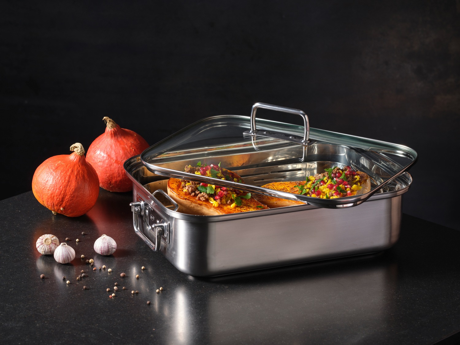 RÖSLE Bräter »EXPERTISO« 1 Stk. tlg. Edelstahl 18/10 günstig online kaufen