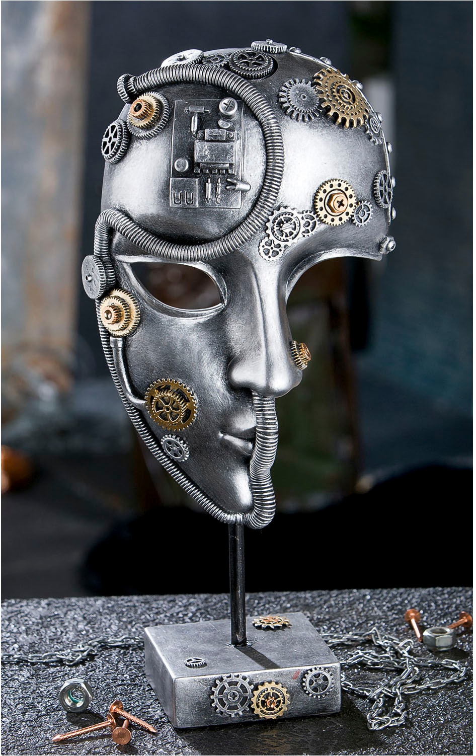 Casablanca by Gilde Dekofigur »Skulptur "Steampunk face"« günstig online kaufen