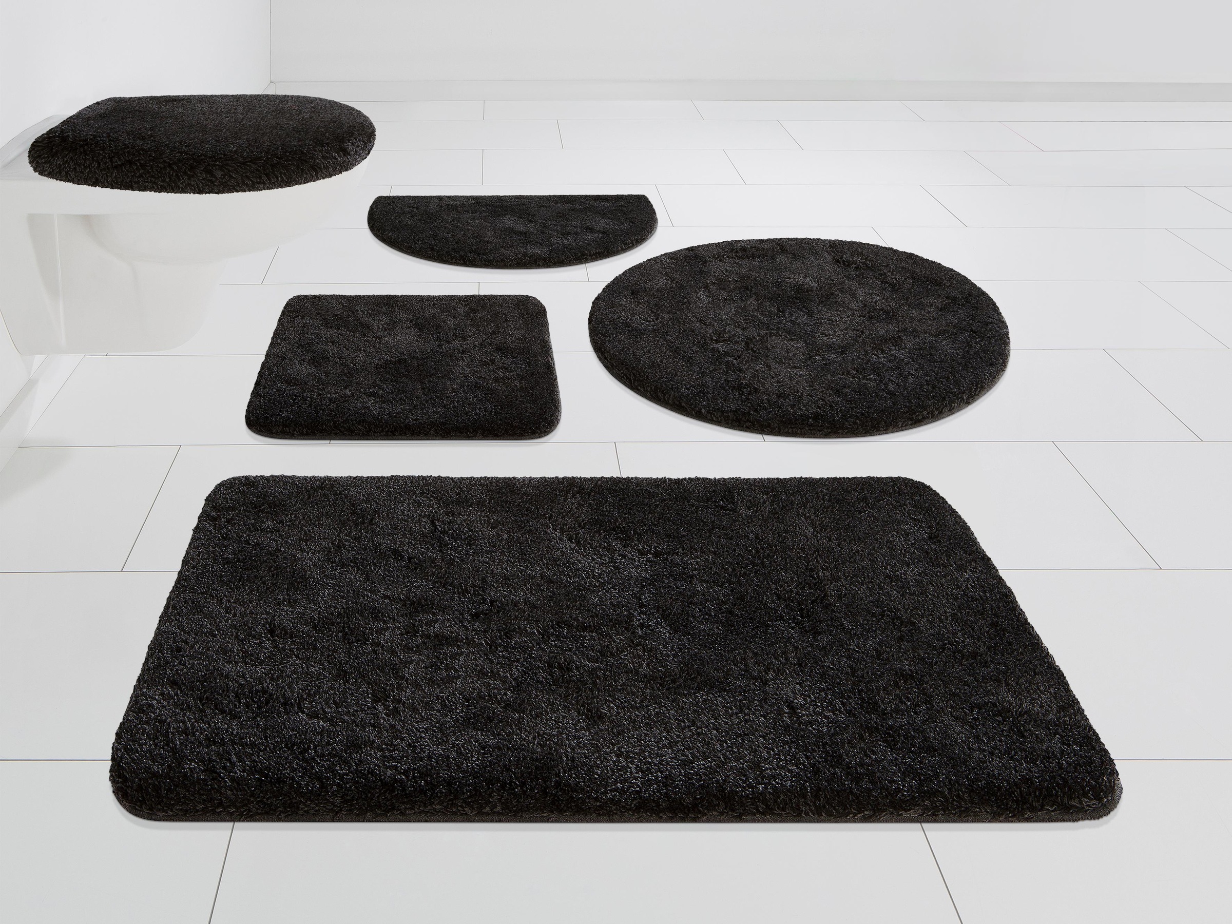 Grund Badematte »Melos, Badvorleger, Badezimmer Teppich, sehr weich« Höhe 2 günstig online kaufen