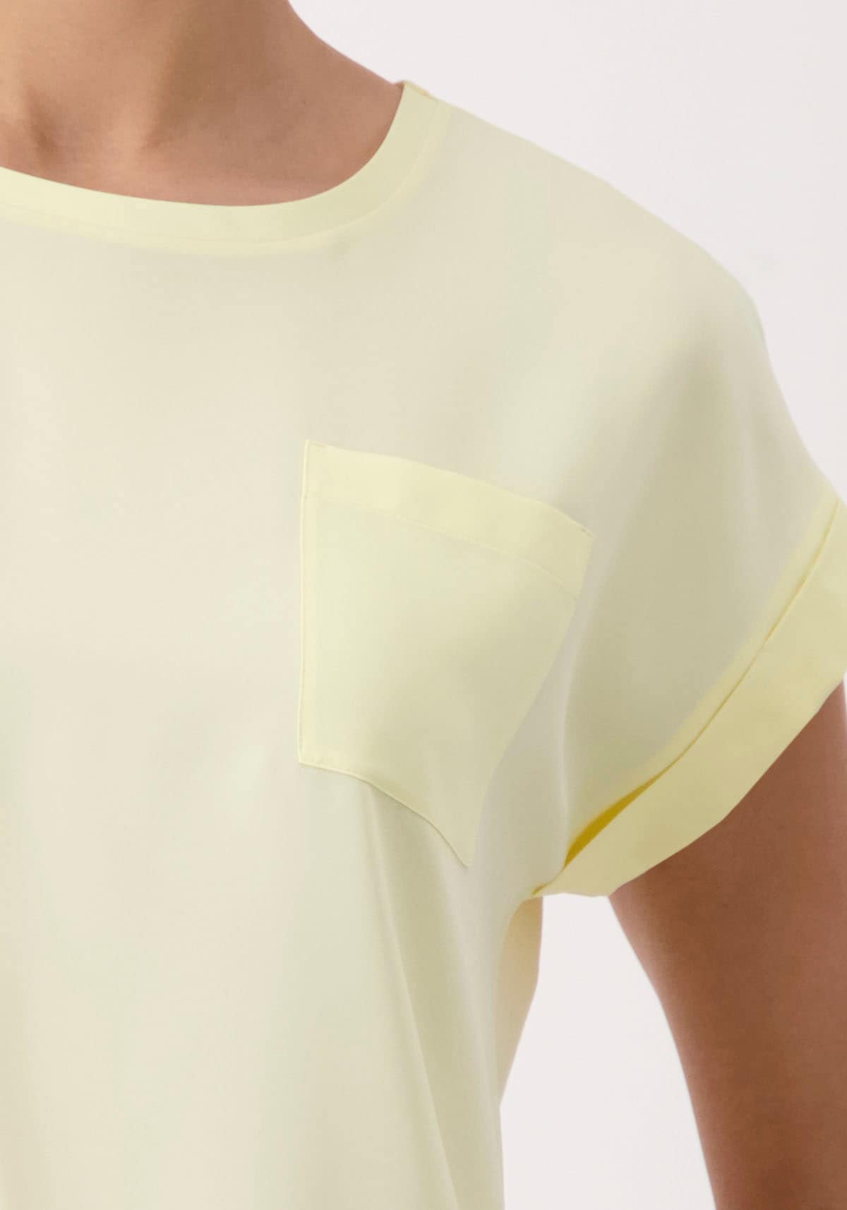 Monari Schlupfbluse, mit aufgesetzter Tasche