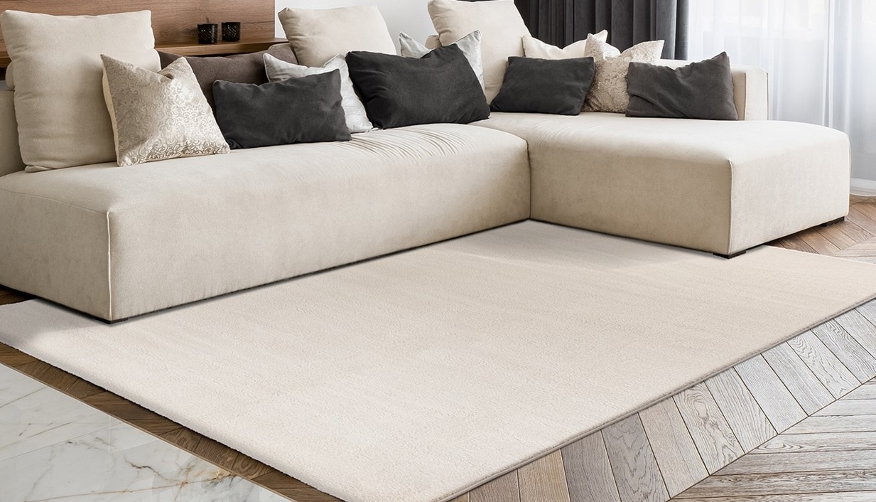 Arte Espina Uni-teppich Nila 100 Elfenbein 120cm X 170cm günstig online kaufen