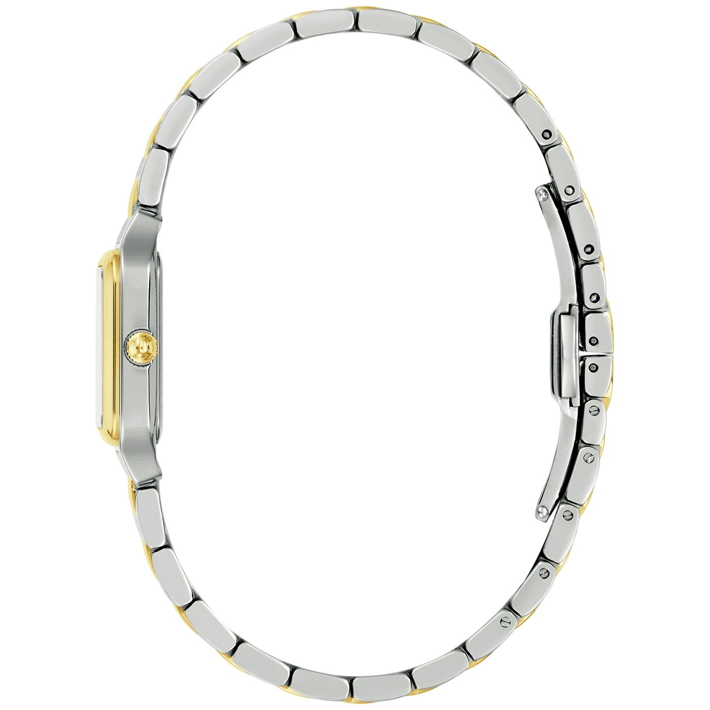 Bulova Quarzuhr »Sutton« Armbanduhr, Damenuhr, Edelstahlarmband, analog