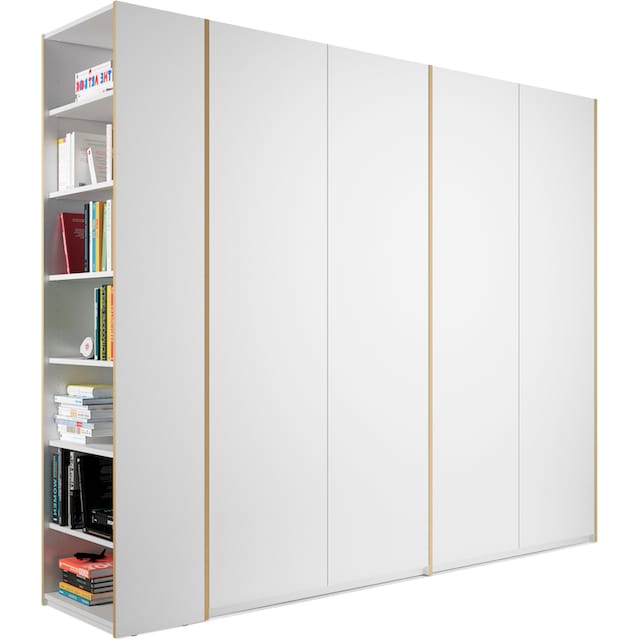 Müller SMALL LIVING Kleiderschrank »Modular Plus Variante 4«, durchgehender  Boden, Anbauregal wahlweise links oder rechts montierbar auf Rechnung  kaufen