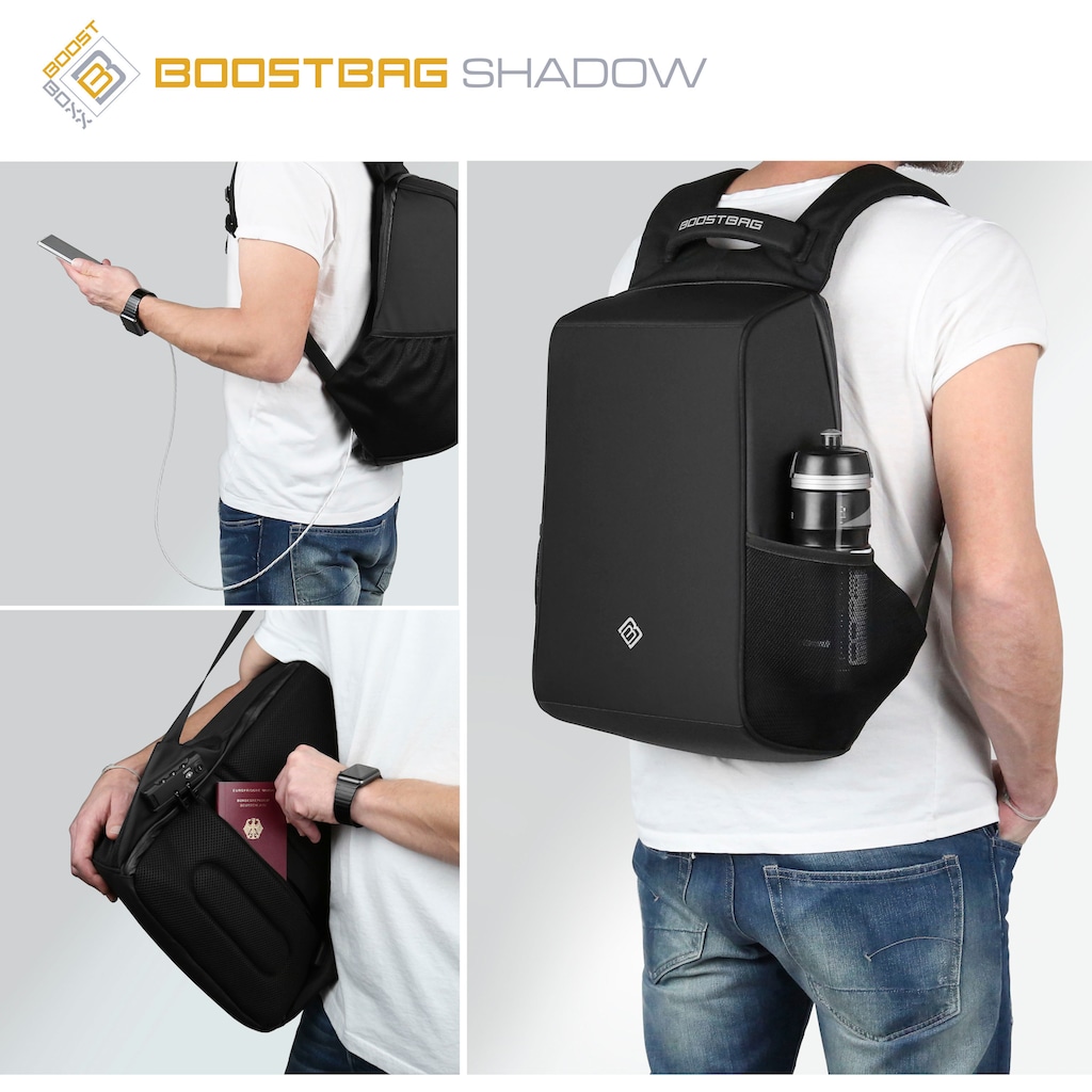 BoostBoxx Notebookrucksack »Boostbag Shadow«