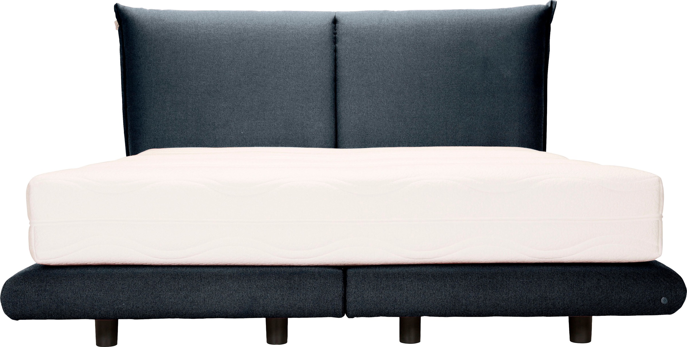 4. Bild von TOM TAILOR HOME Boxspringbett »SOHO PILLOW BOX«, in Schwebeoptik, Kopfteil in Kissenform, Höhe 120 cm