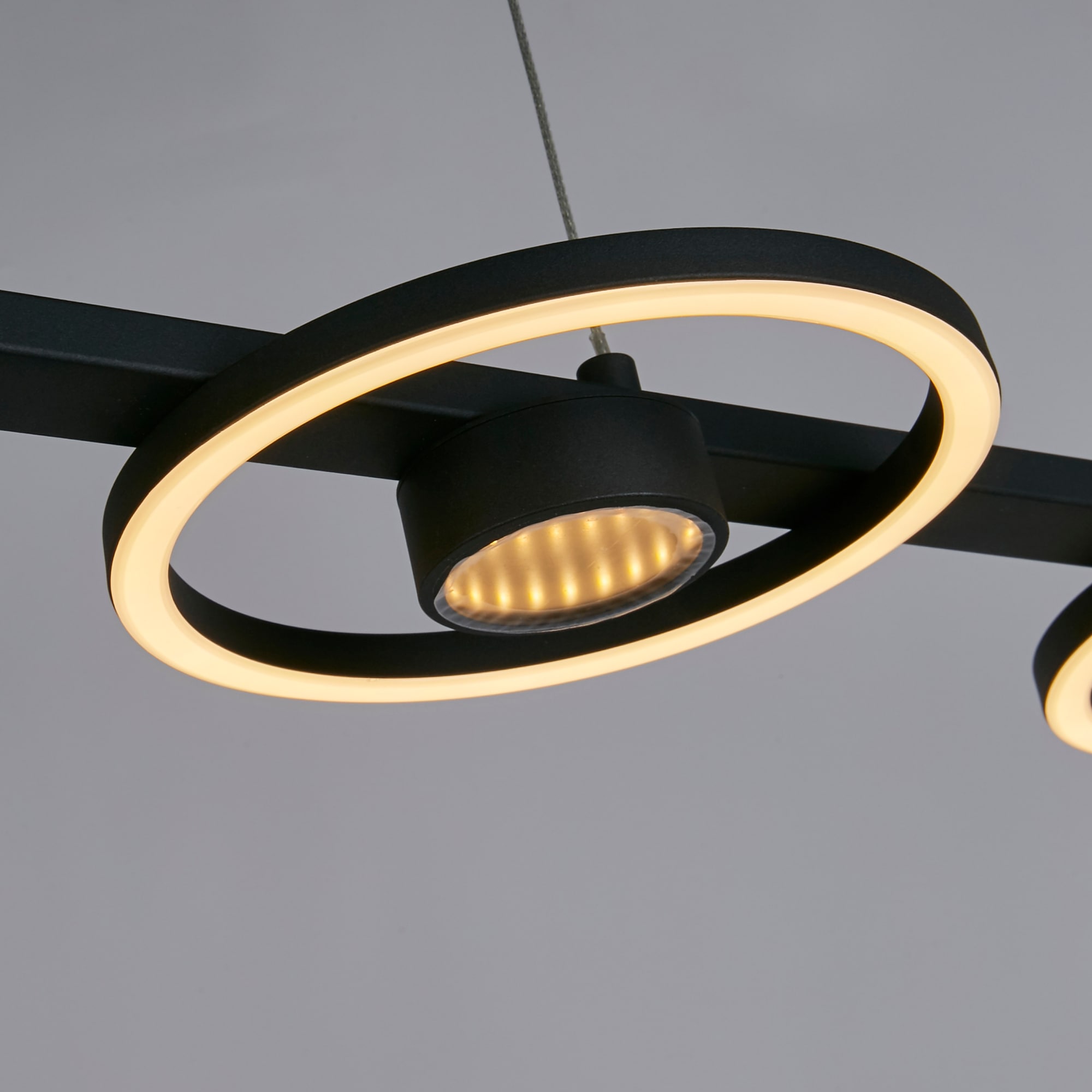 Searchlight LED-Hängeleuchte »Hängeleuchte Space, na-flammig«, 4 flammig, Leuchtmittel LED-Modul | LED fest integriert, Spiegel mit Unendlichkeitseffekt
