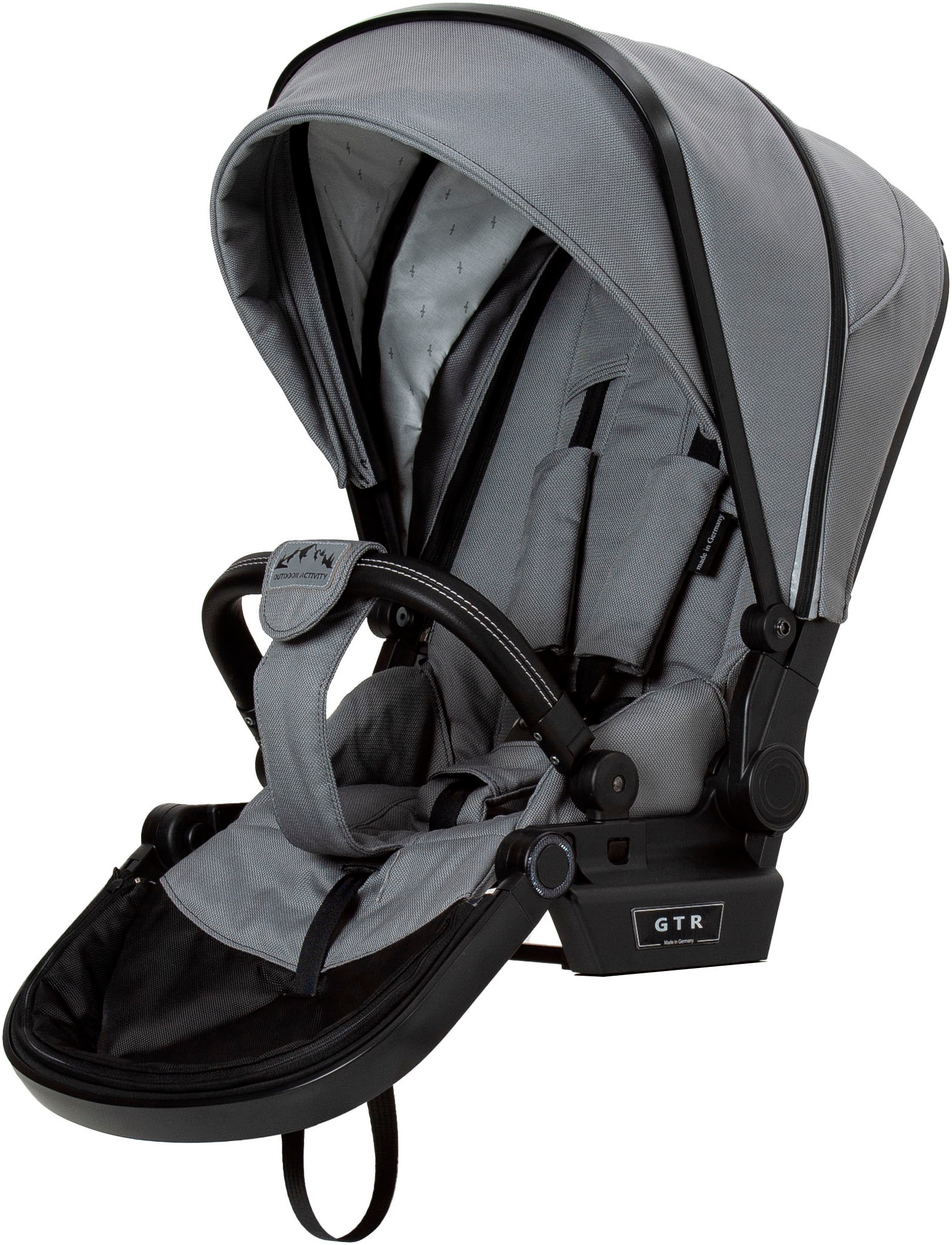 Hartan Kombi-Kinderwagen »Rock it GTR Outdoor mit Handbremse«, Made in Germany