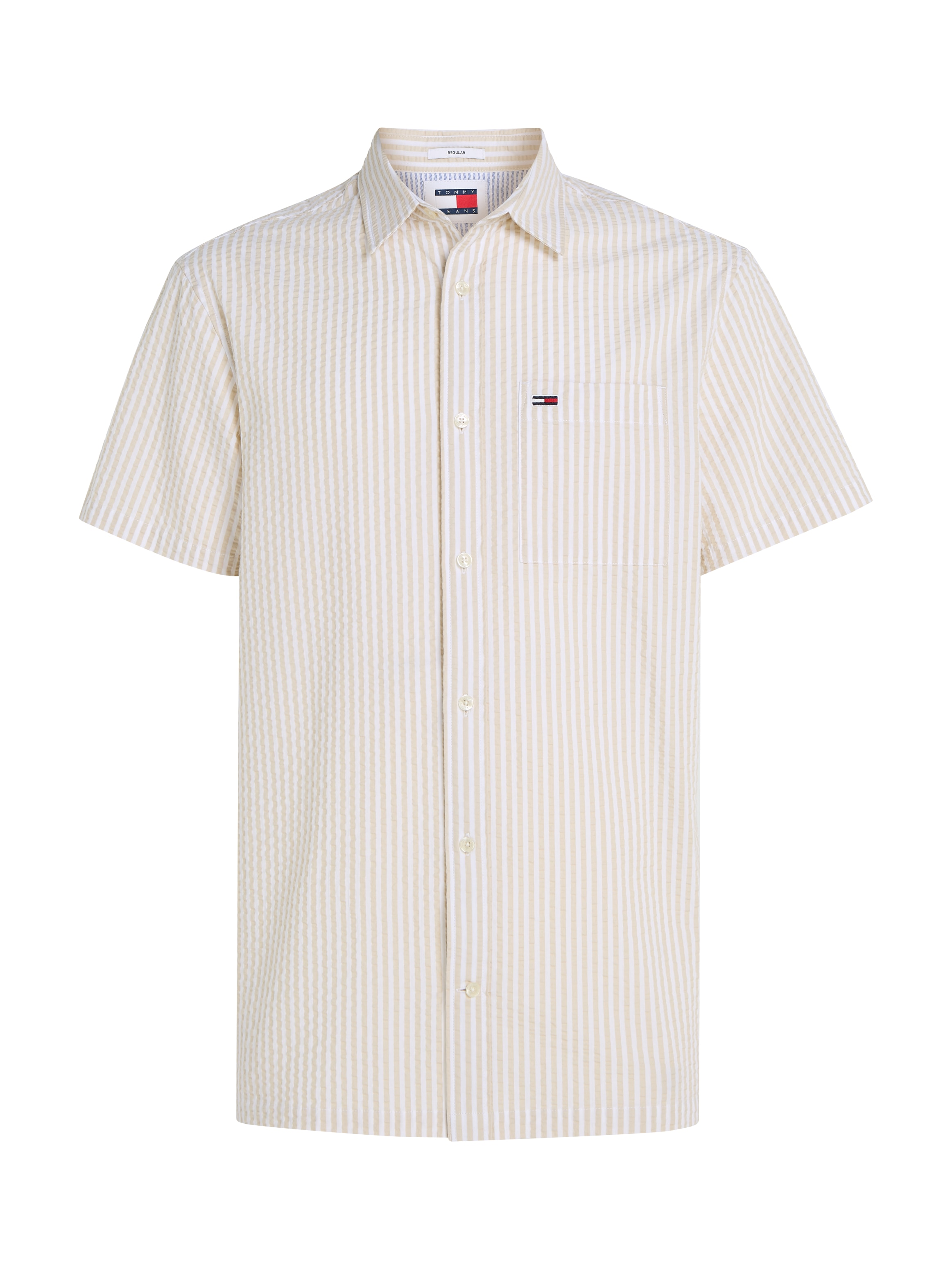 Tommy Jeans Kurzarmhemd »TJM REG STRIPE SEERSUCKER SHIRT«