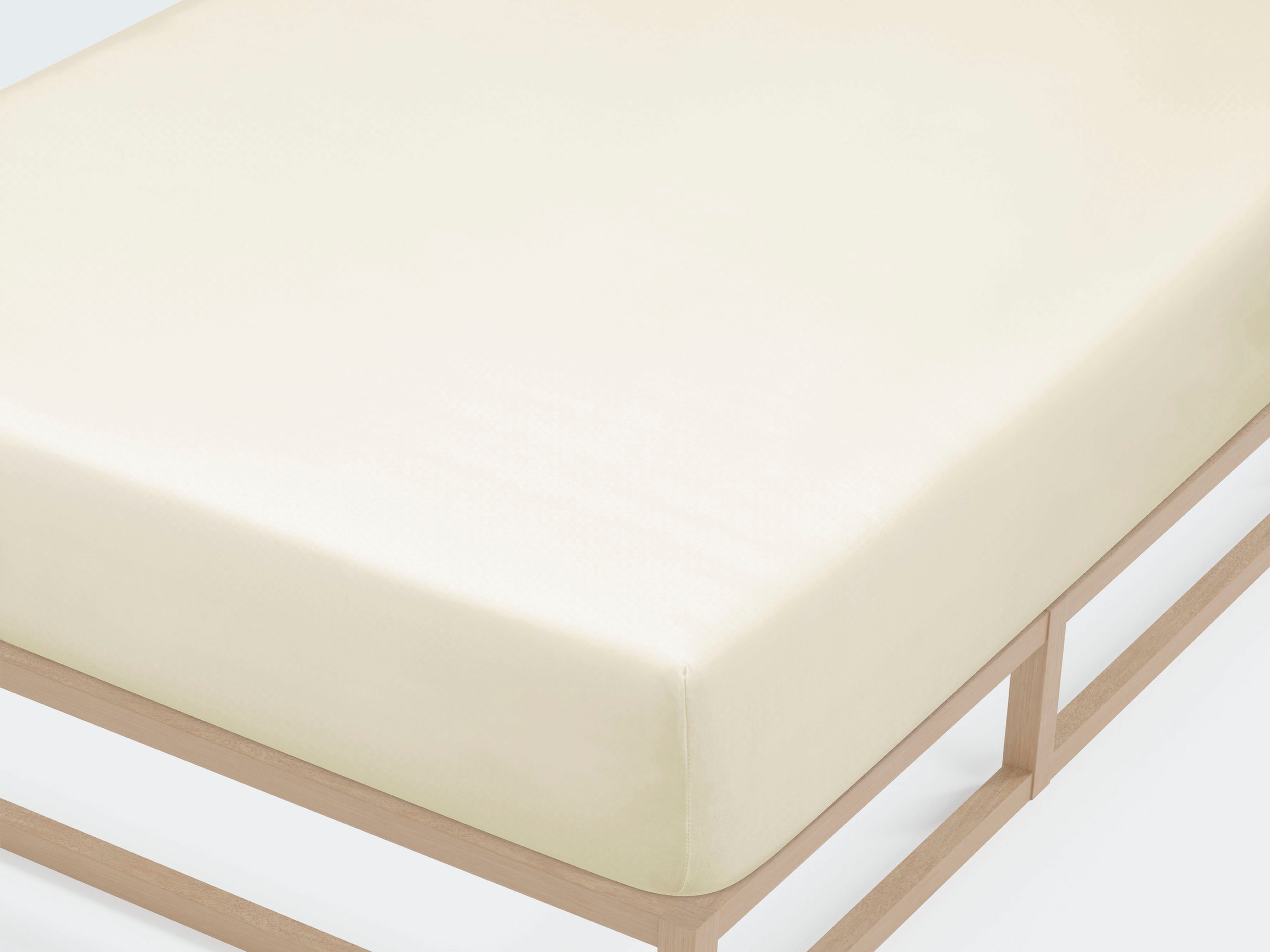 Biberna Spannbettlaken »Leila«, Bettlaken aus 100% Baumwolle, für Matratzenhöhen bis 22 cm