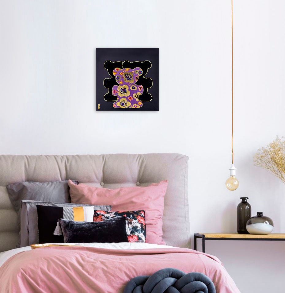 queence Leinwandbild »Bears IX«, Bär-Bären-Kunst, (1 St.), Premium-Leinwand günstig online kaufen
