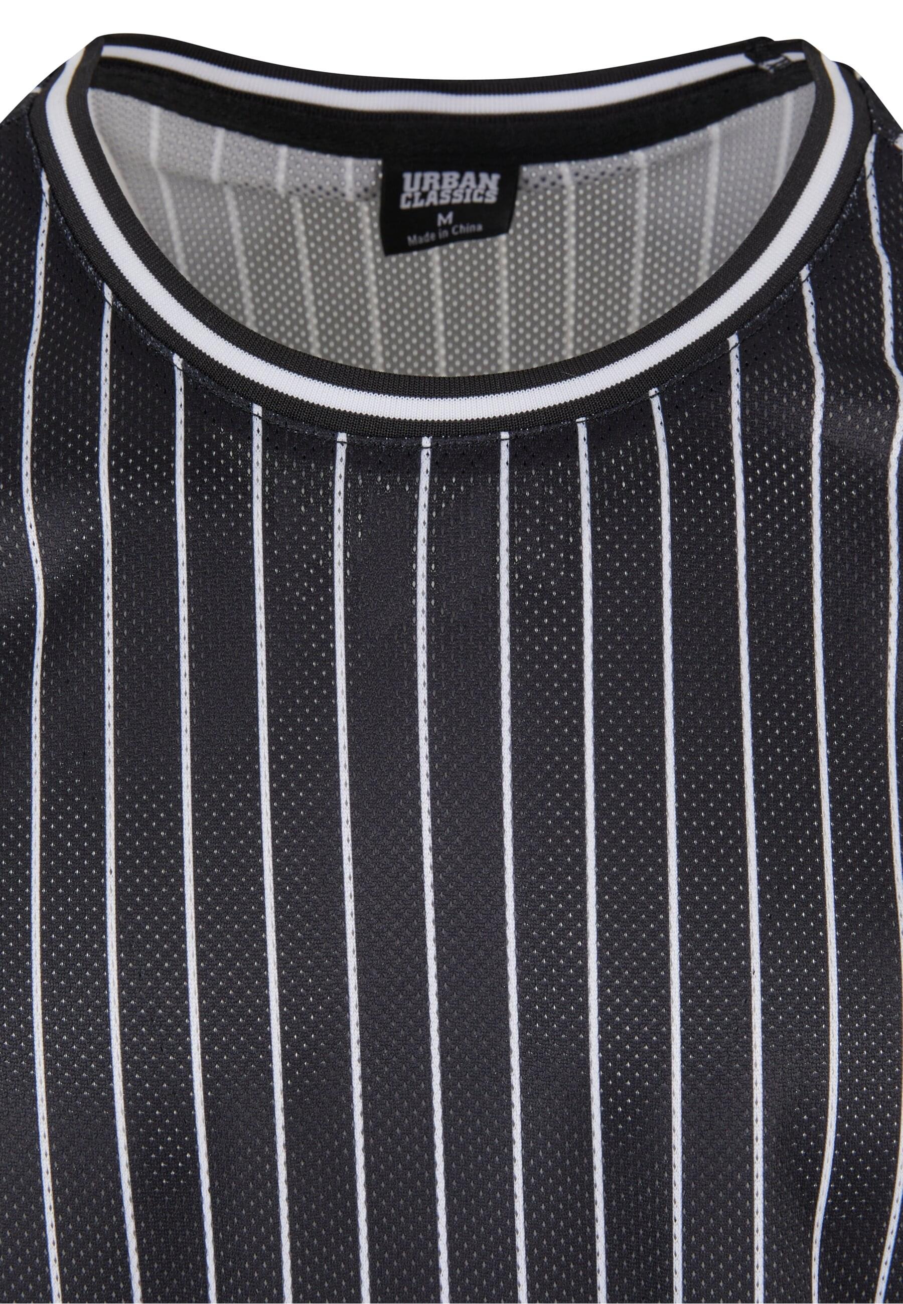 URBAN CLASSICS Tanktop »Urban Classics Striped Mesh Tanktop« 1 Stk.