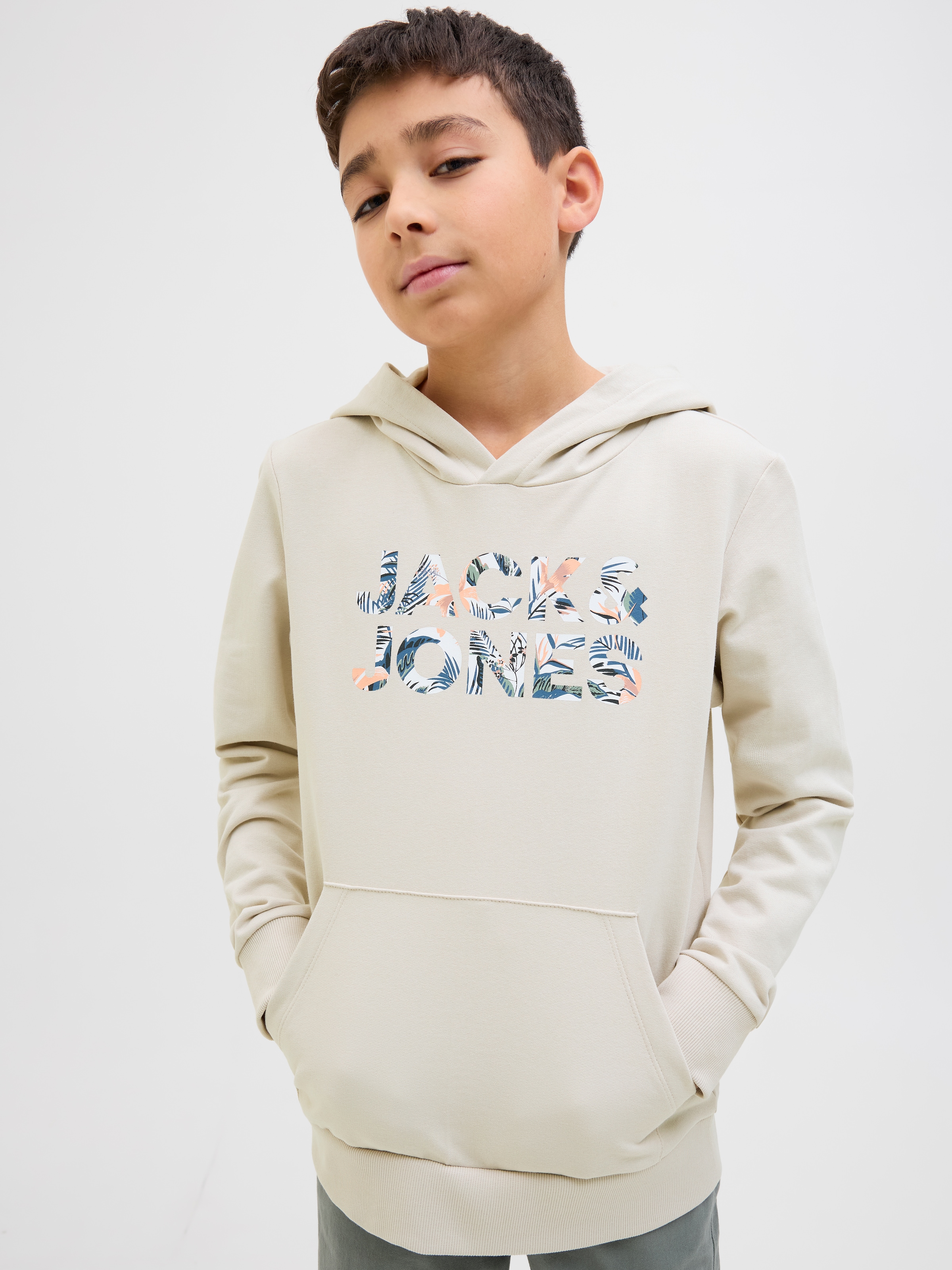 Jack & Jones Junior Kapuzensweatshirt »JJEBRYAN CORP LOGO SWEAT HOOD NOOS JNR«