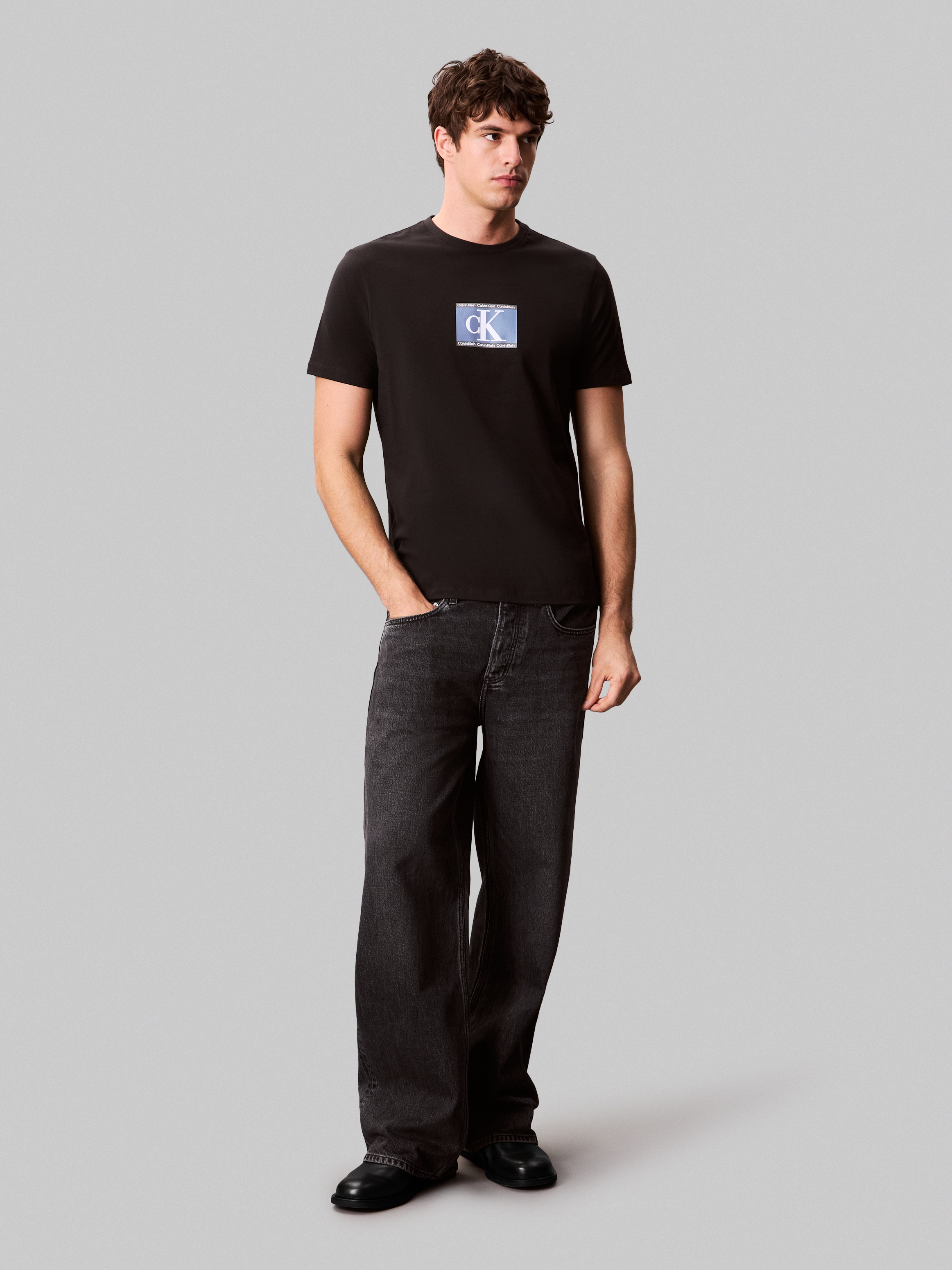 Calvin Klein T-Shirt »SS 30s E SPRTSWR 3 G«, mit Logo-Print