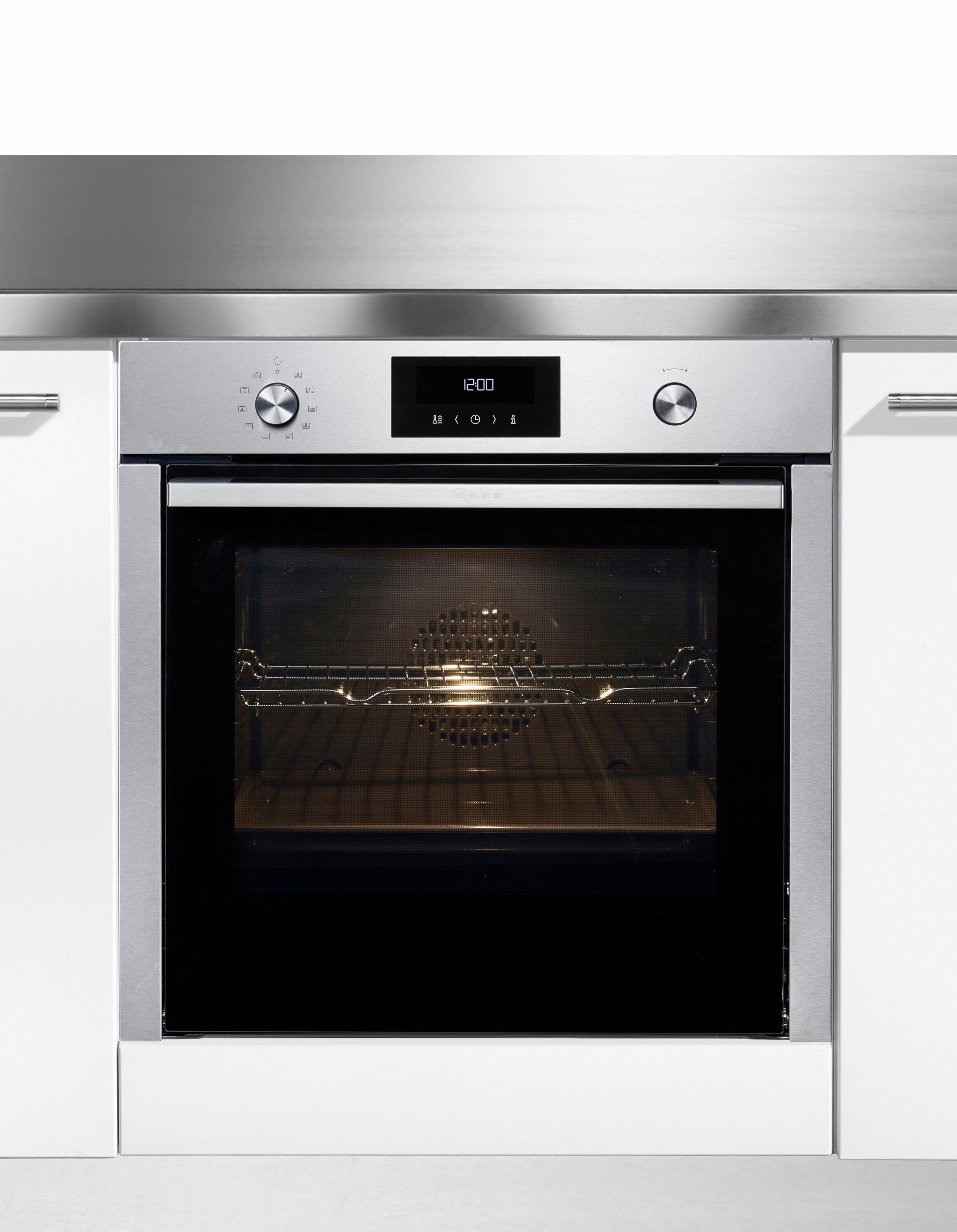 2. Bild von NEFF Pyrolyse Backofen N 50 »B6CCH7AN0«, mit Teleskopauszug nachrüstbar, Pyrolyse-Selbstreinigung, mit Hide®