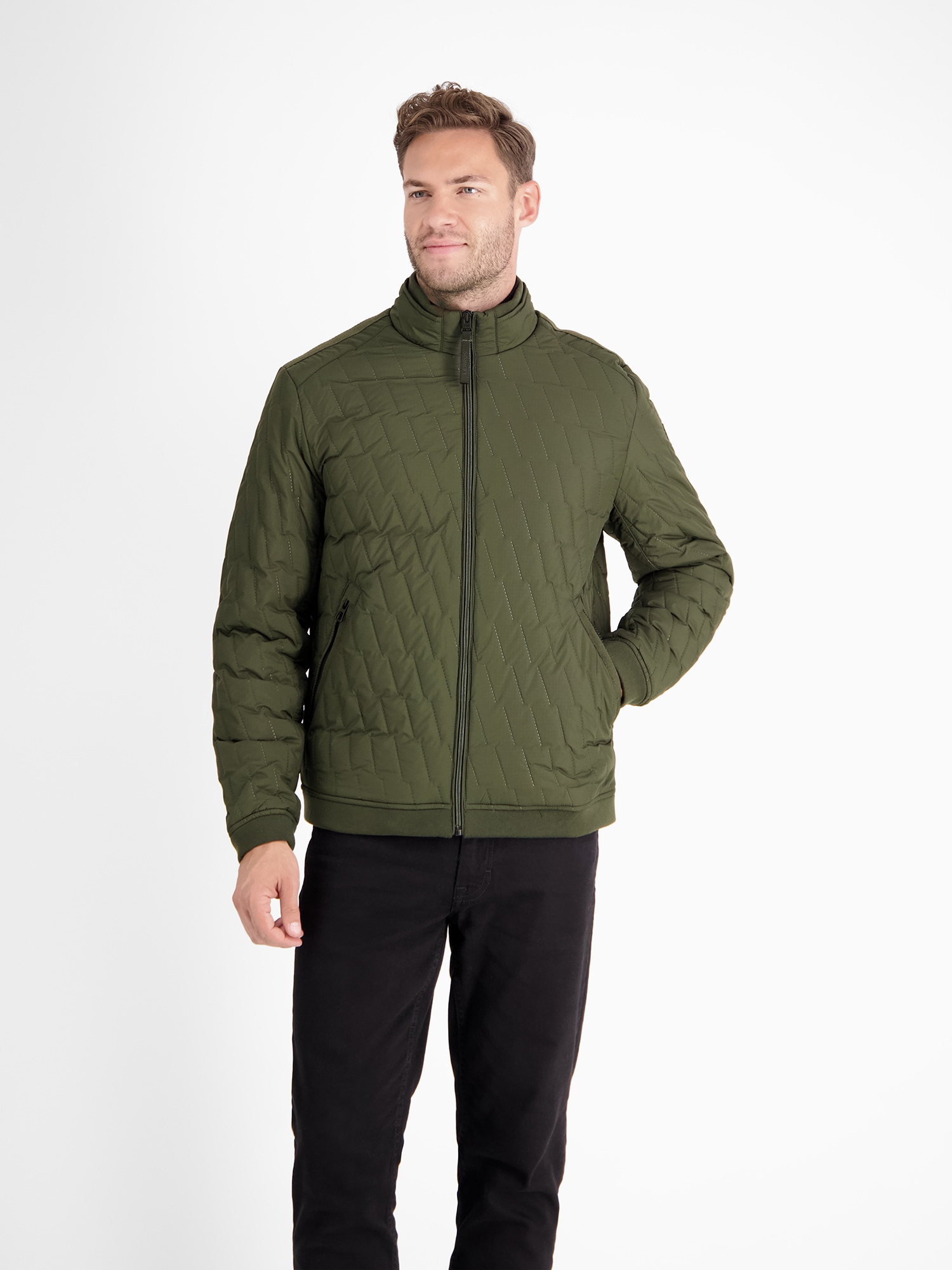 LERROS Steppjacke »LERROS Superleichte Herren Steppjacke«, ohne Kapuze, Wasser_Wind