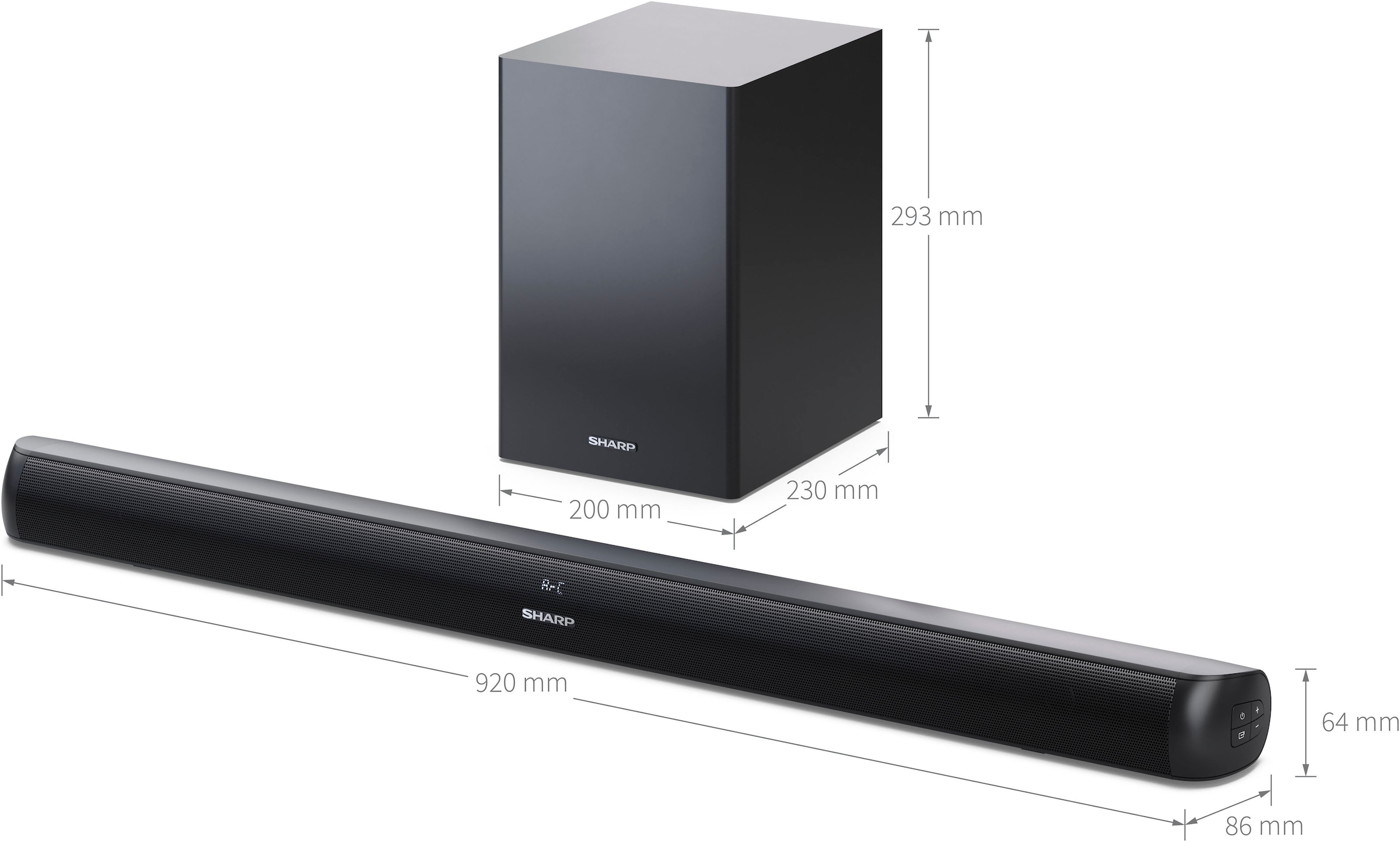 Sharp Soundbar »HT-SBW202«
