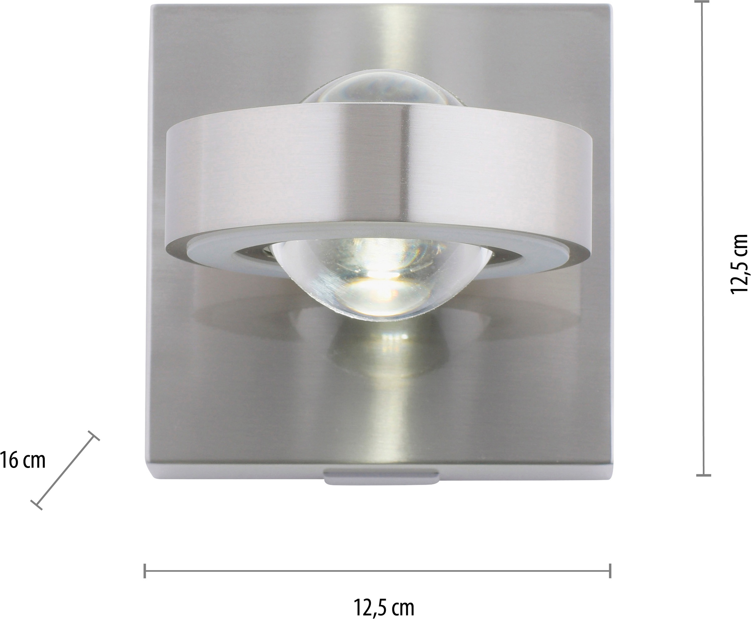 Neuhaus Q SMART HOME LIGHTS LED Wandleuchte »Q-MIA« LED-Board 1 Stk. warmweiß - kaltweiß