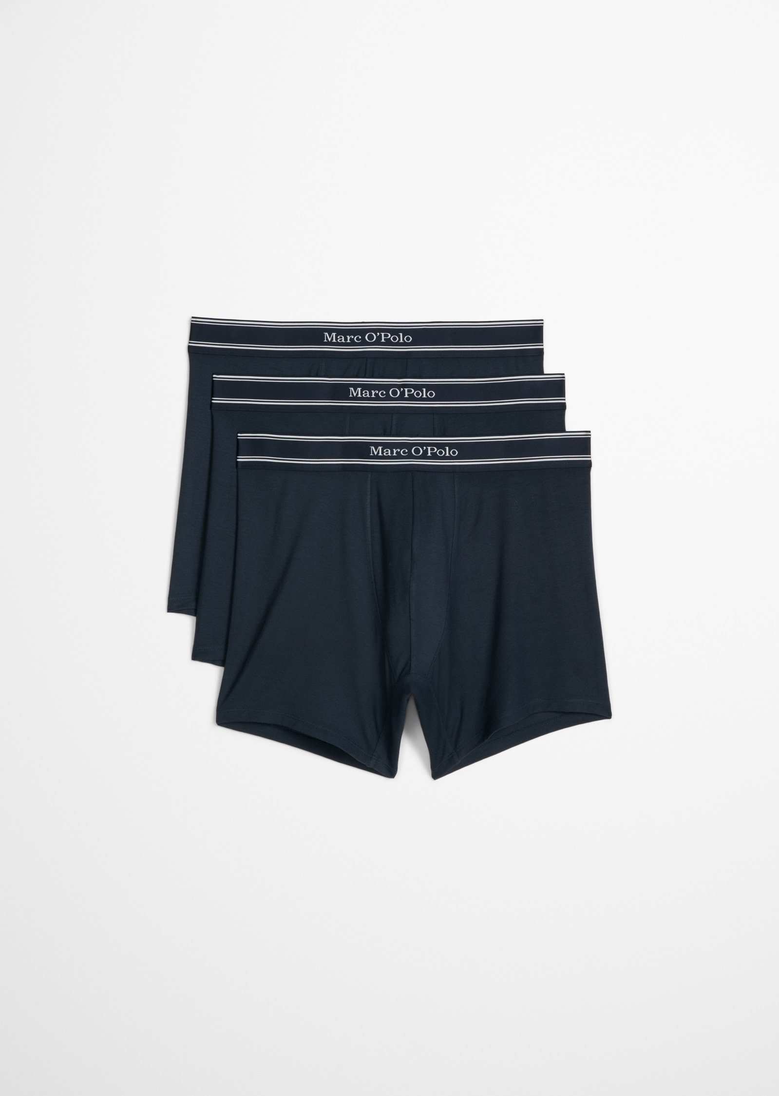 Marc O'Polo Retro Pants »Modal« mit etwas längerem Bein, Logobund, ohne Eingriff