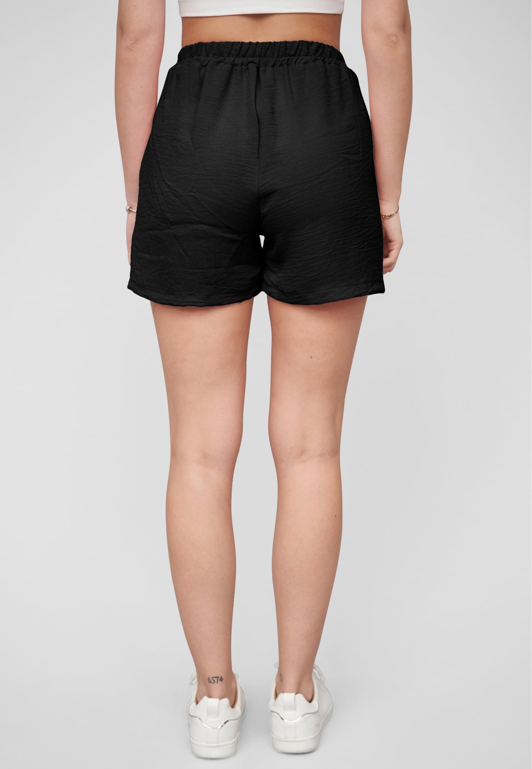 CLOUD 5IVE Shorts »CLOUD 5IVE Musselin Shorts with tie belt«