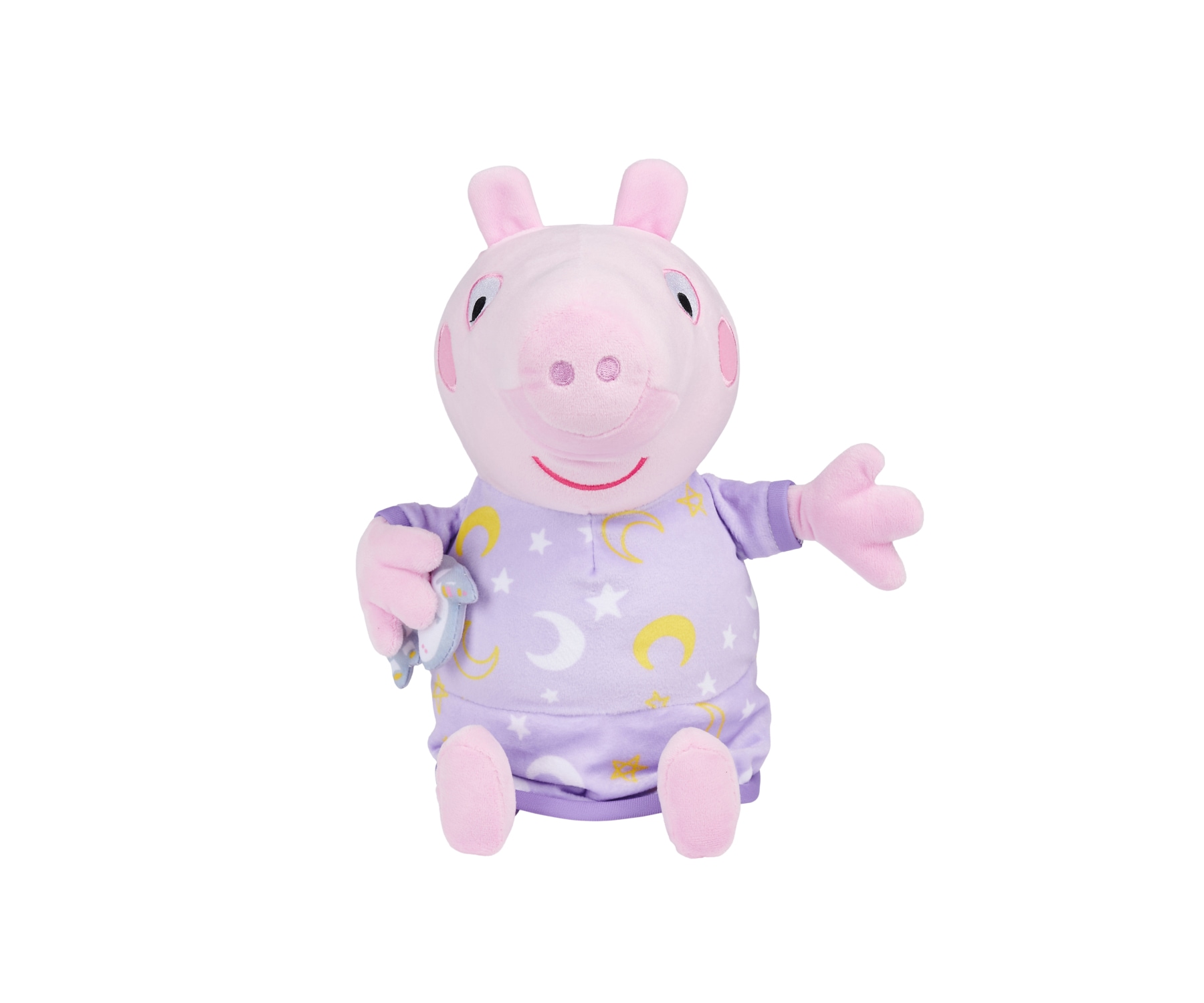 SIMBA Plüschfigur »Peppa Pig Plüsch Gute Nacht Peppa« Einschlafhilfe mit Licht und Sound