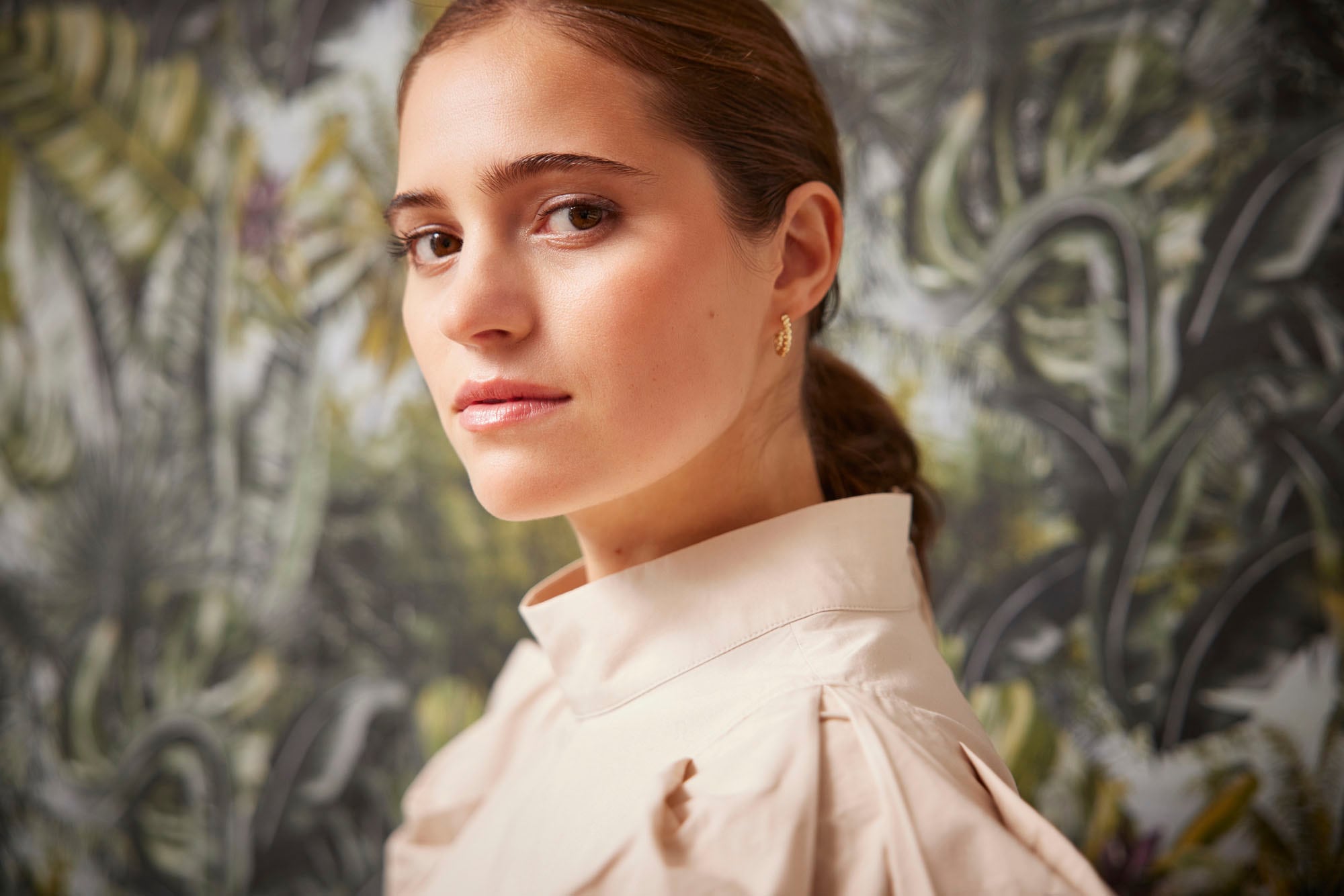 living walls Vliestapete »My Home My Spa« botanisch | naturalistisch | natürlich leicht strukturiert Tapete Dschungel Tapeten Wohnzimmer Schlafzimmer Küche Flur Design