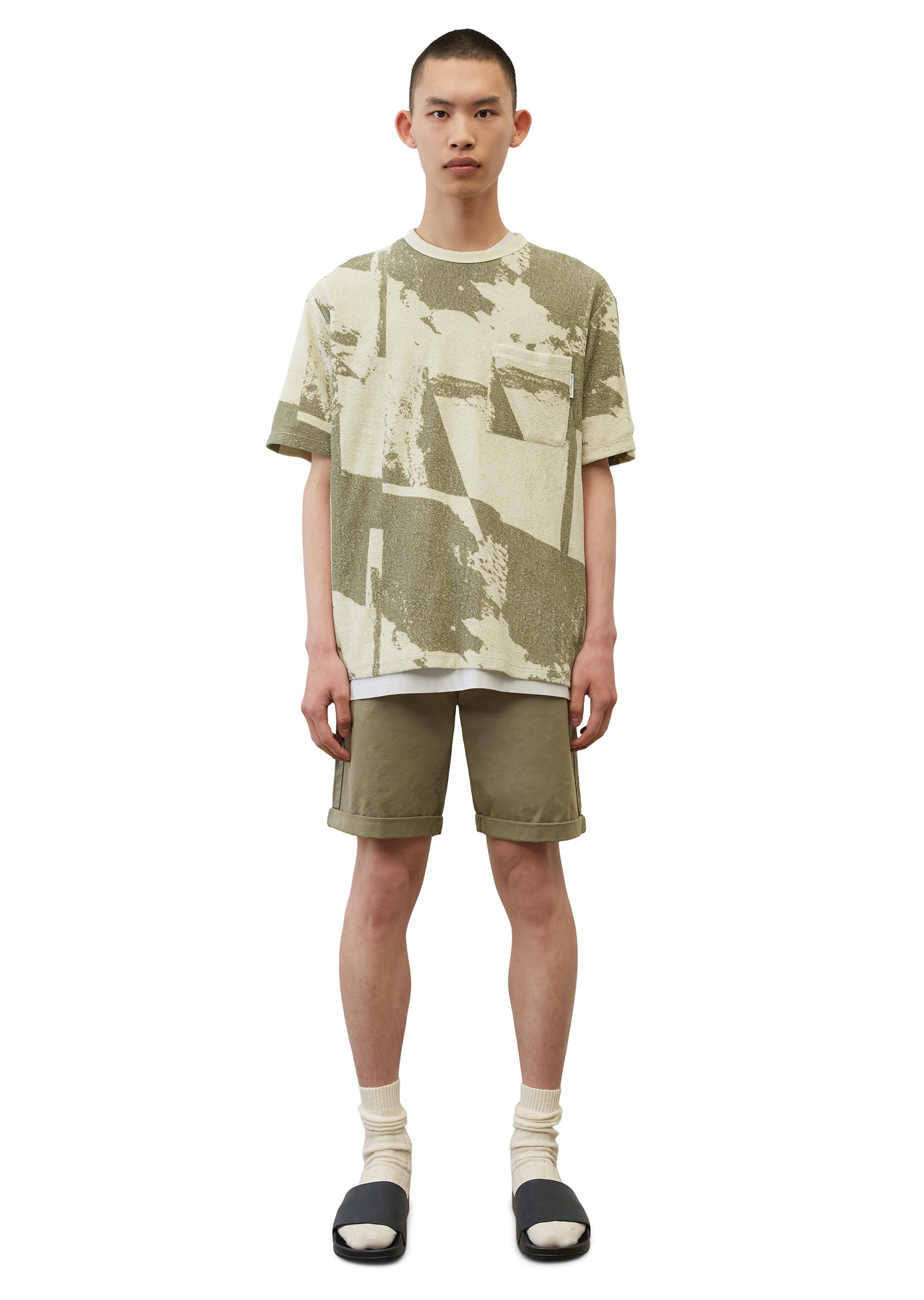5. Bild von Marc O'Polo DENIM Shorts »aus Bio-Baumwoll-Mix«