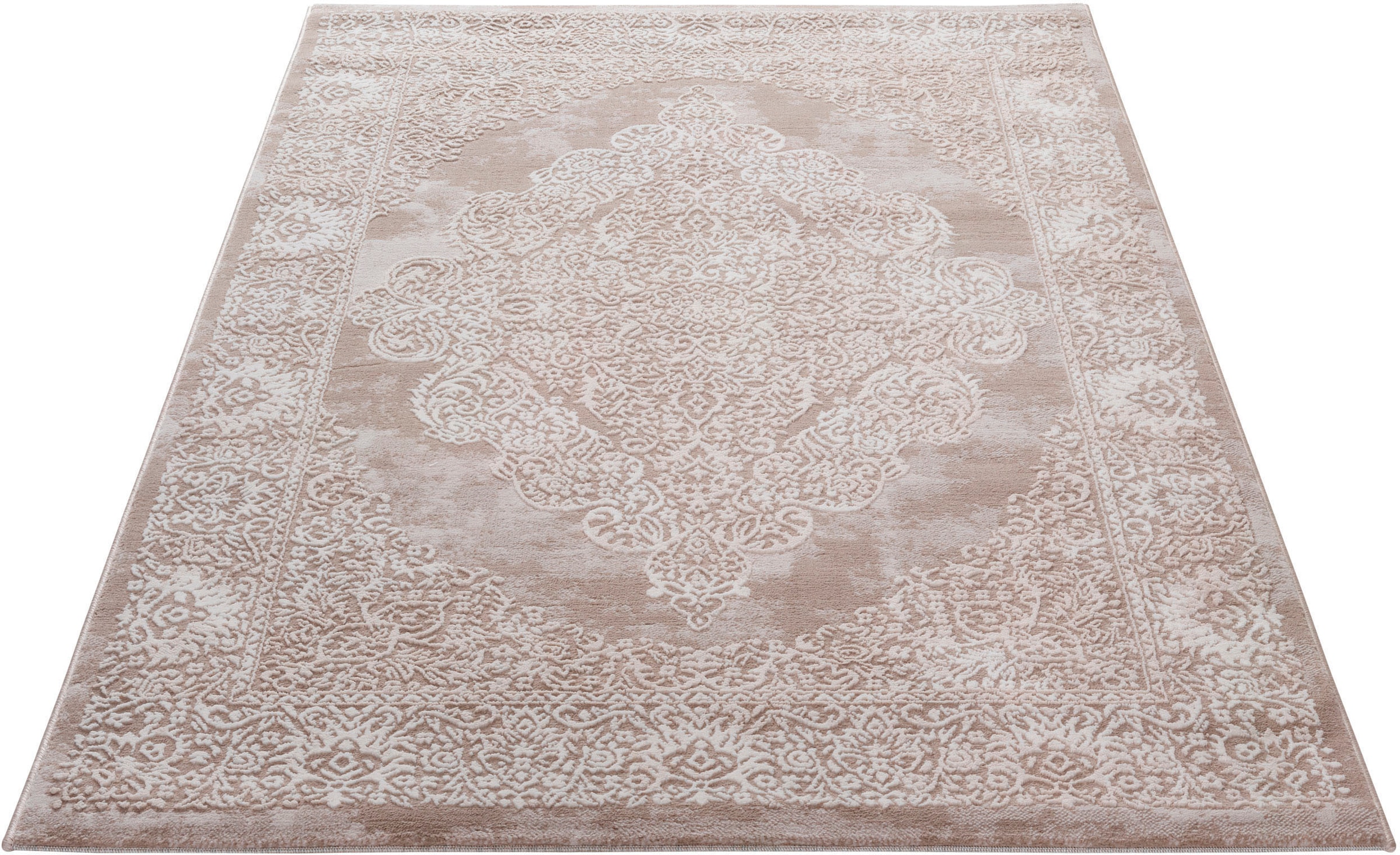Sehrazat Teppich »Lexa 4000«, rechteckig, 9 mm Höhe, elegantes Vintage Design, prachtvoller 3D-Effekt