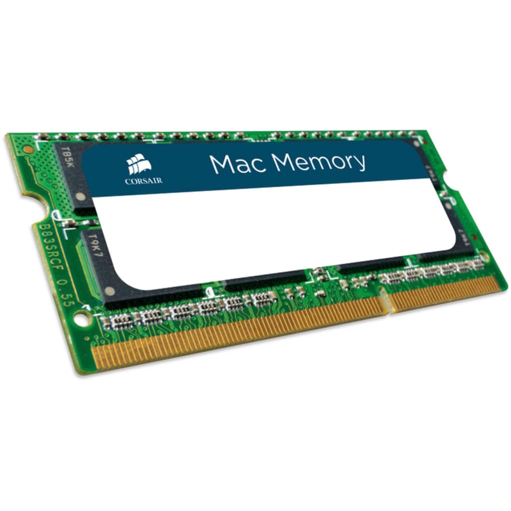 Corsair Laptop-Arbeitsspeicher »Mac Memory — 8GB Dual Channel DDR3 SODIMM«