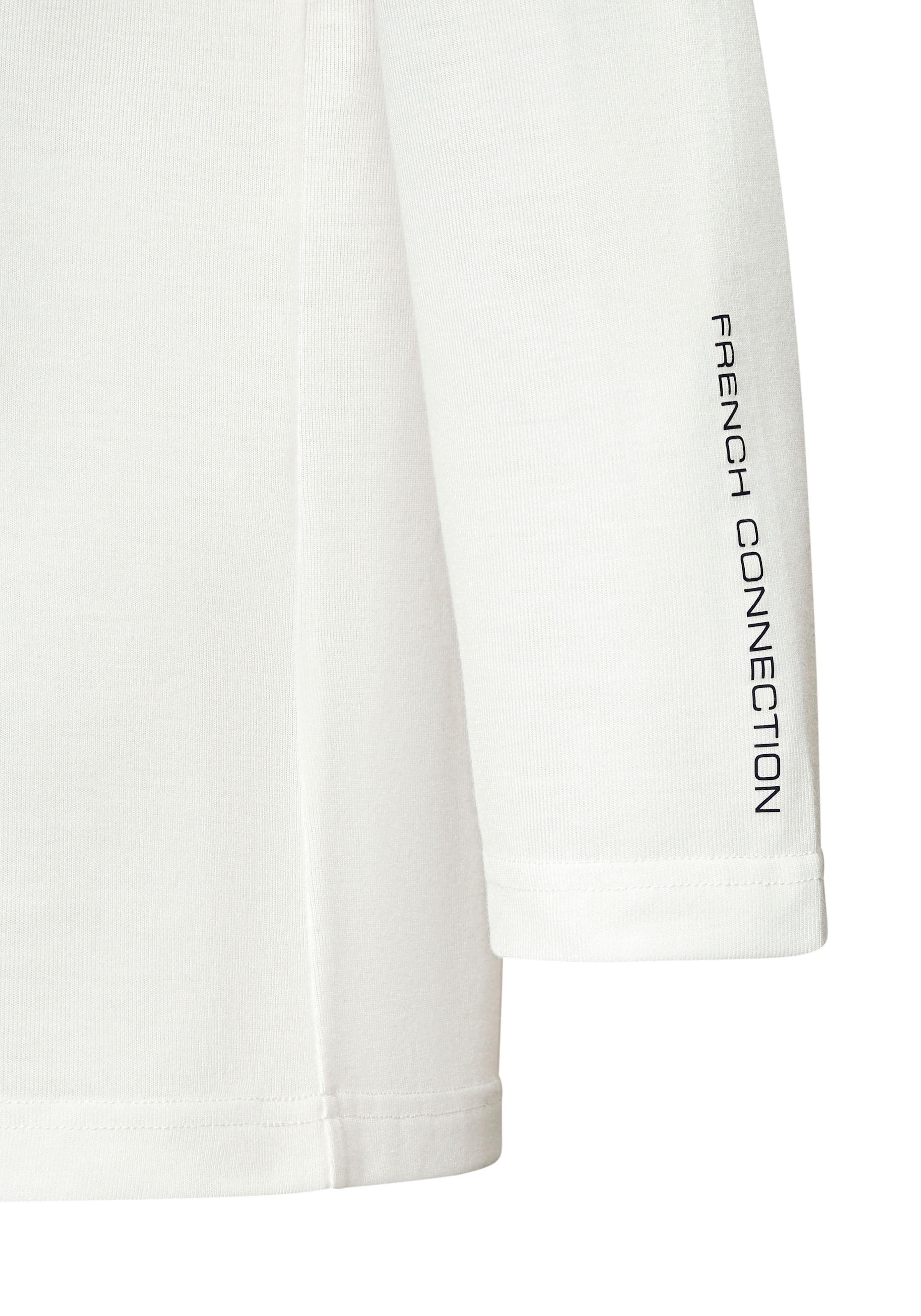 French Connection 3/4-Arm-Shirt Kuschelweiche Viskosemischqualität
