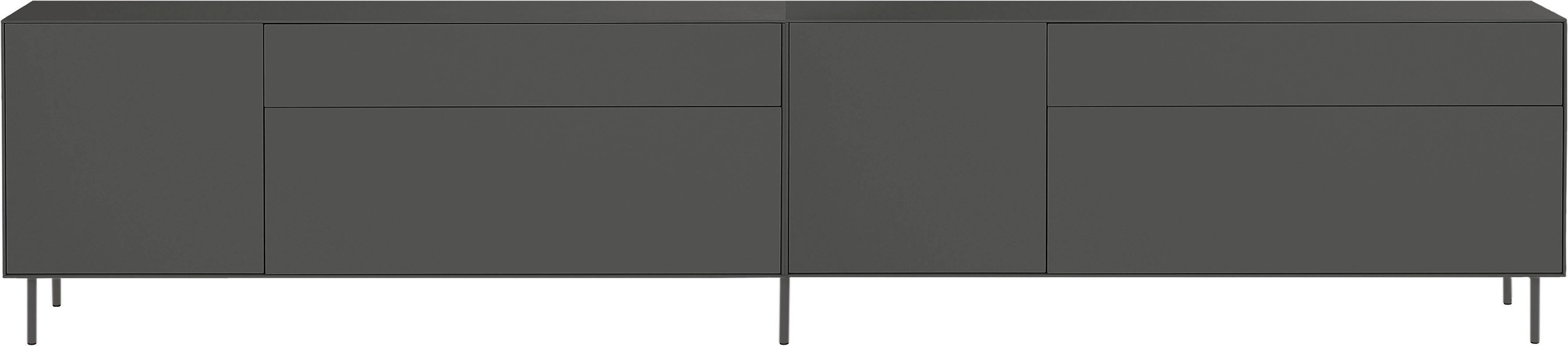 LeGer Home by Lena Gercke Lowboard »Essentials«, (2 St.), Breite: 334cm, MD günstig online kaufen