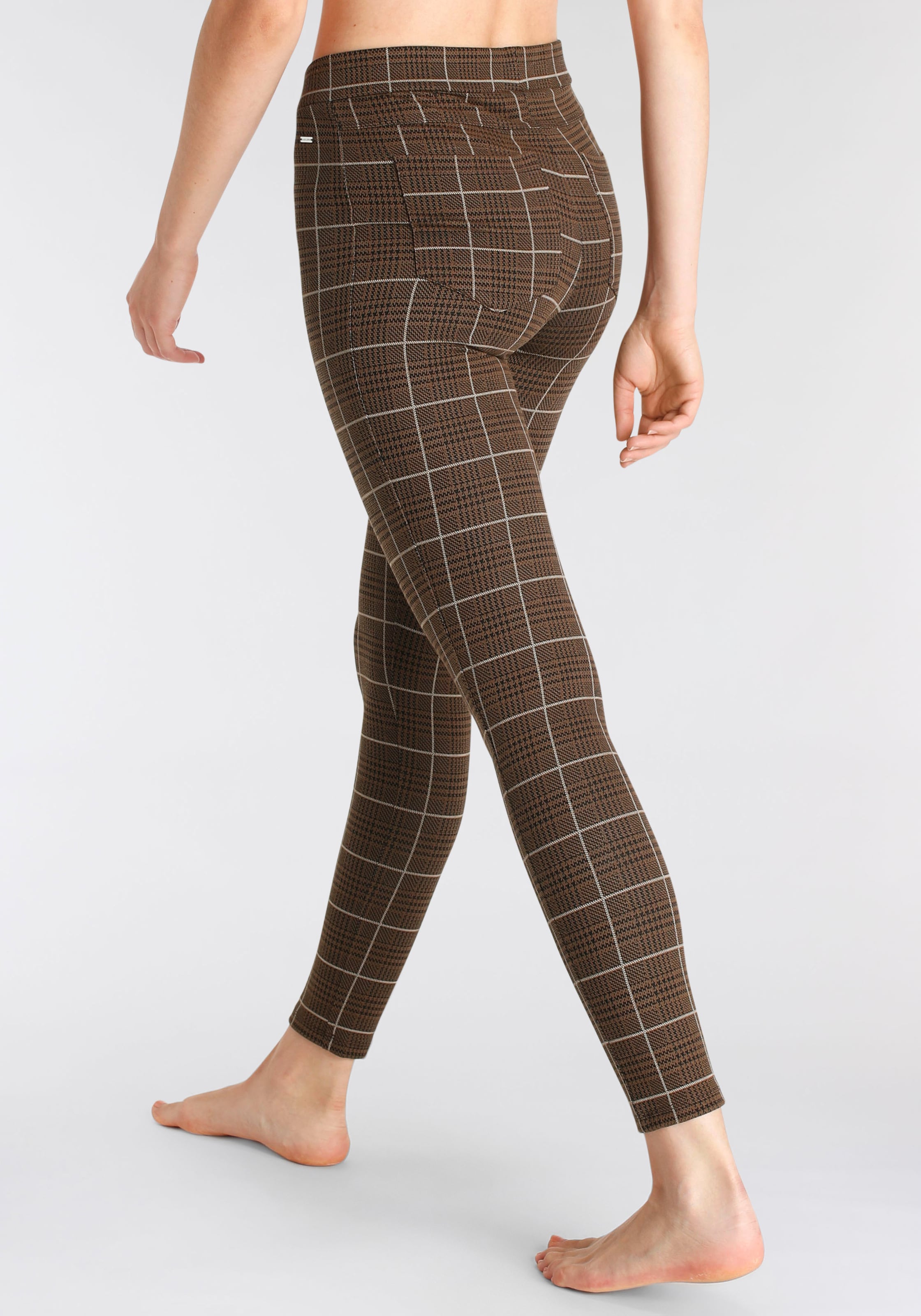 LASCANA Leggings, mit Ajour Strickmuster