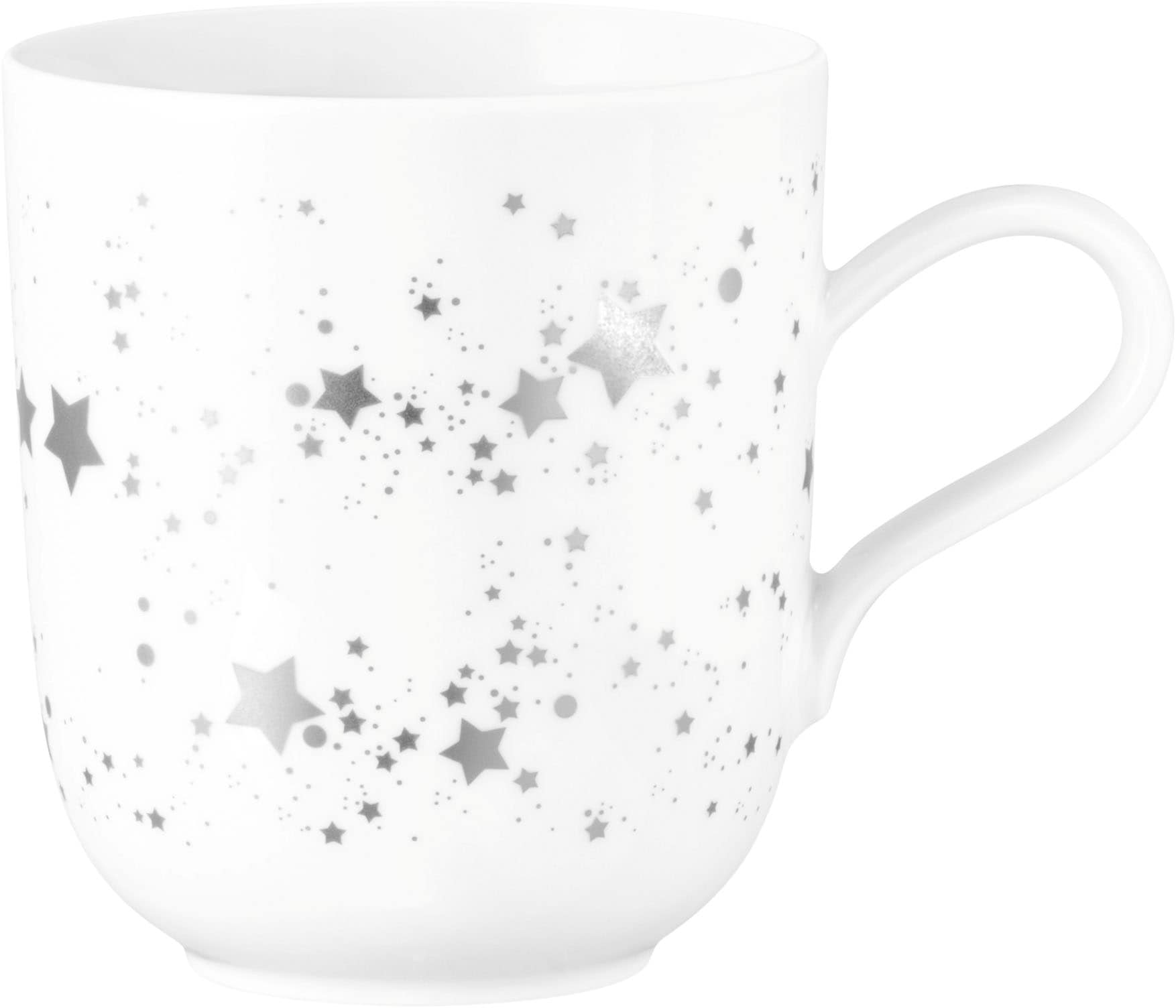 Seltmann Weiden Becher »Liberty - Silver Stars«, (1 tlg.), Becher mit Henke günstig online kaufen