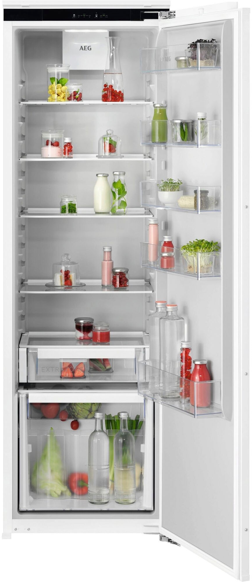 AEG Einbaukühlschrank 6000 »TK6DS18WEC«, Kühlschrank aus recyceltem Kunstst günstig online kaufen