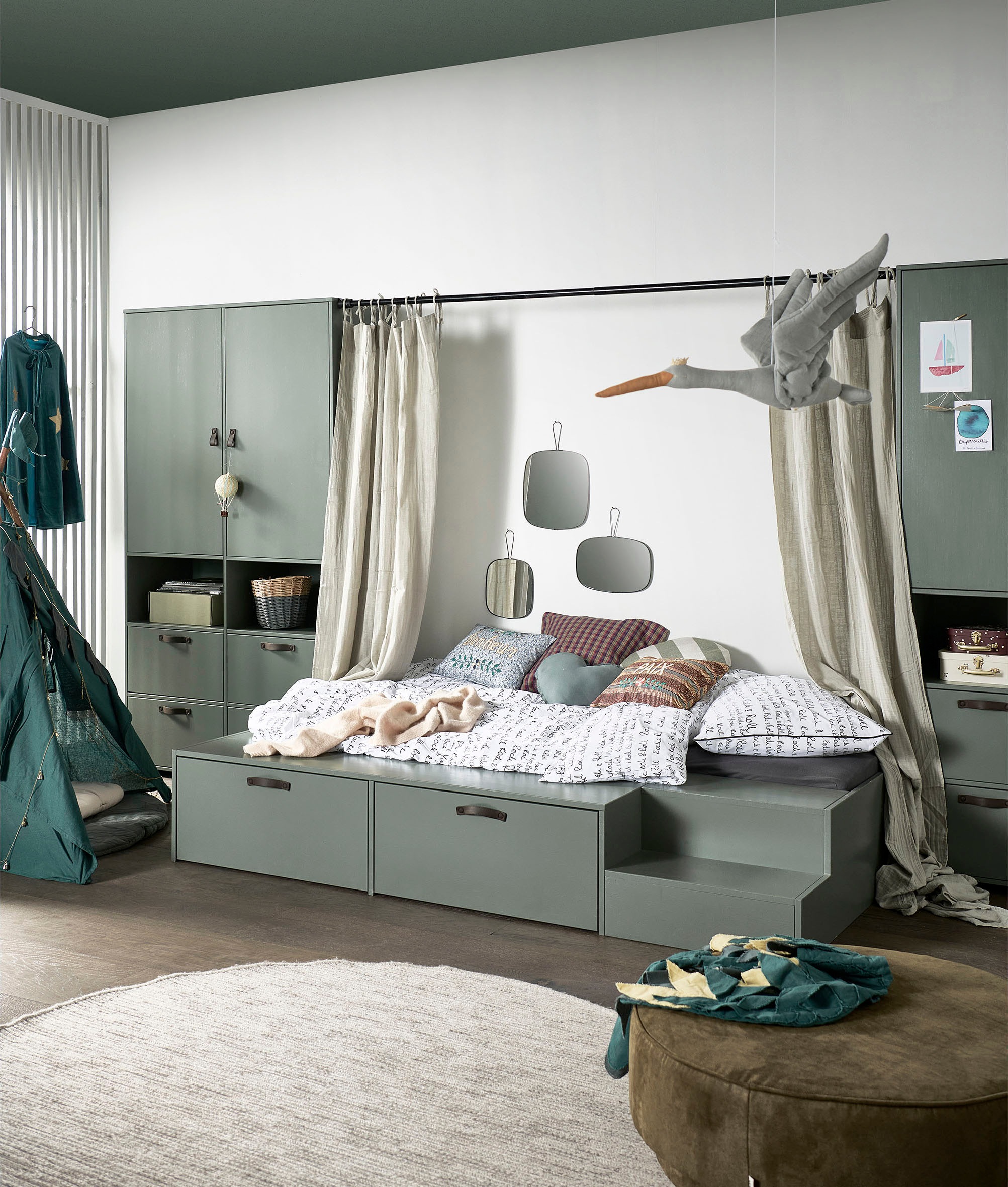 vtwonen Garderobenschrank »Stage«, viel Stauraum, H 185 cm x B 102 cm