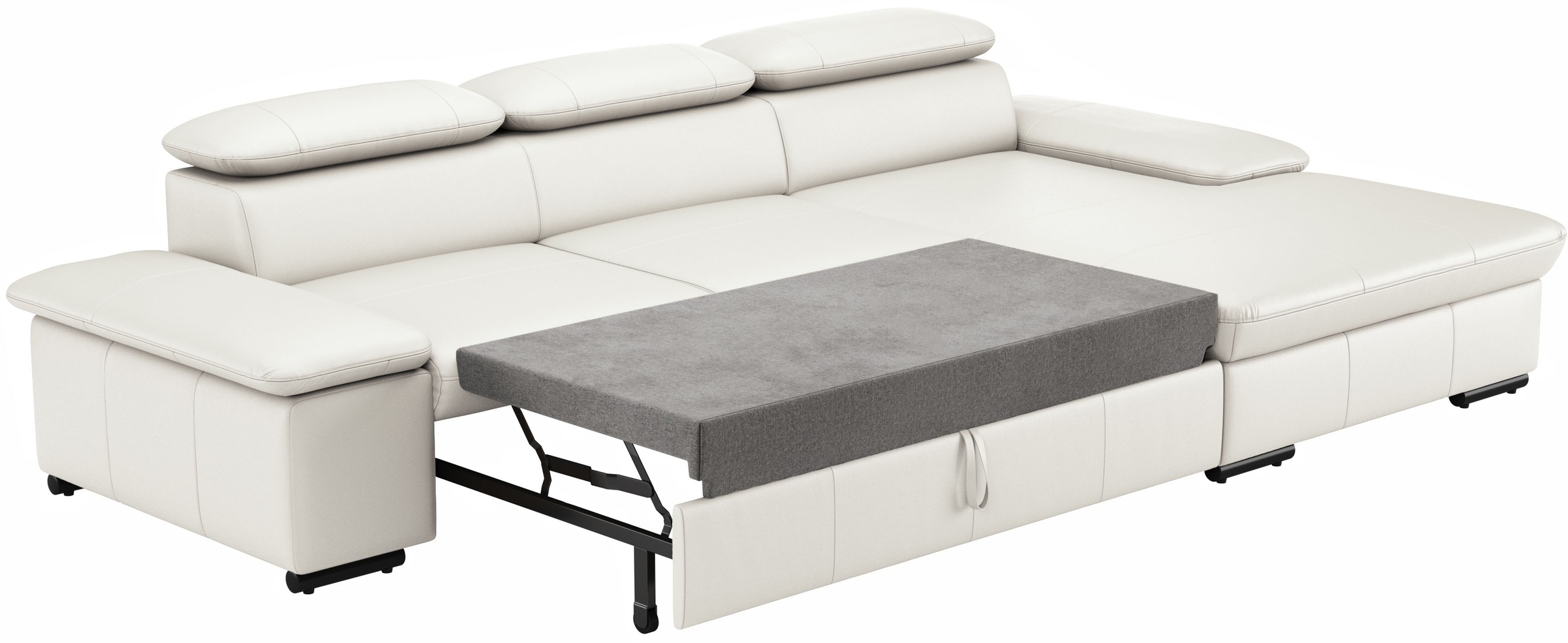 sit&more Ecksofa »Alcudia L-Form«, wahlweise mit Bettfunktion