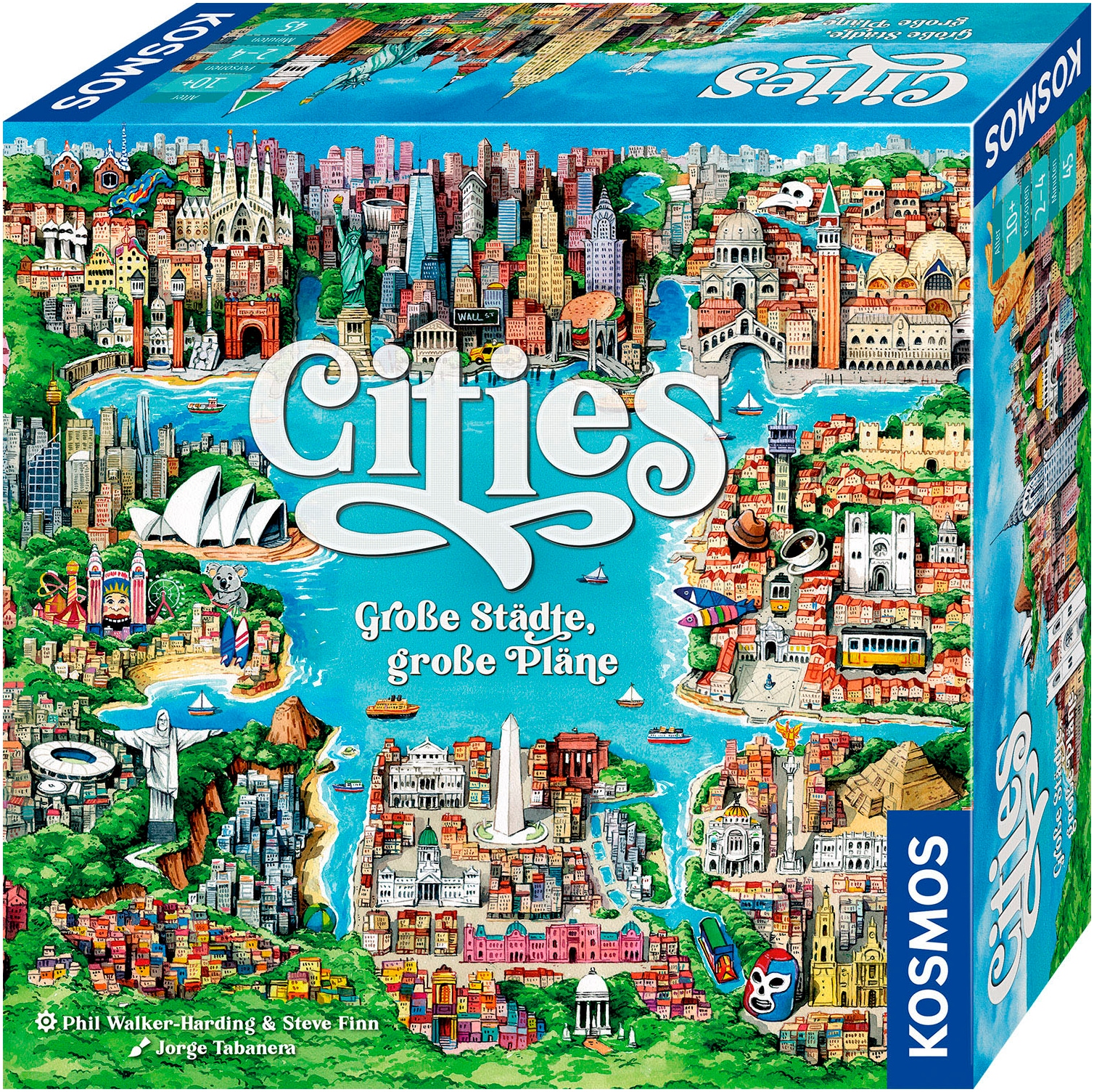 Kosmos Spiel "Cities", bunt