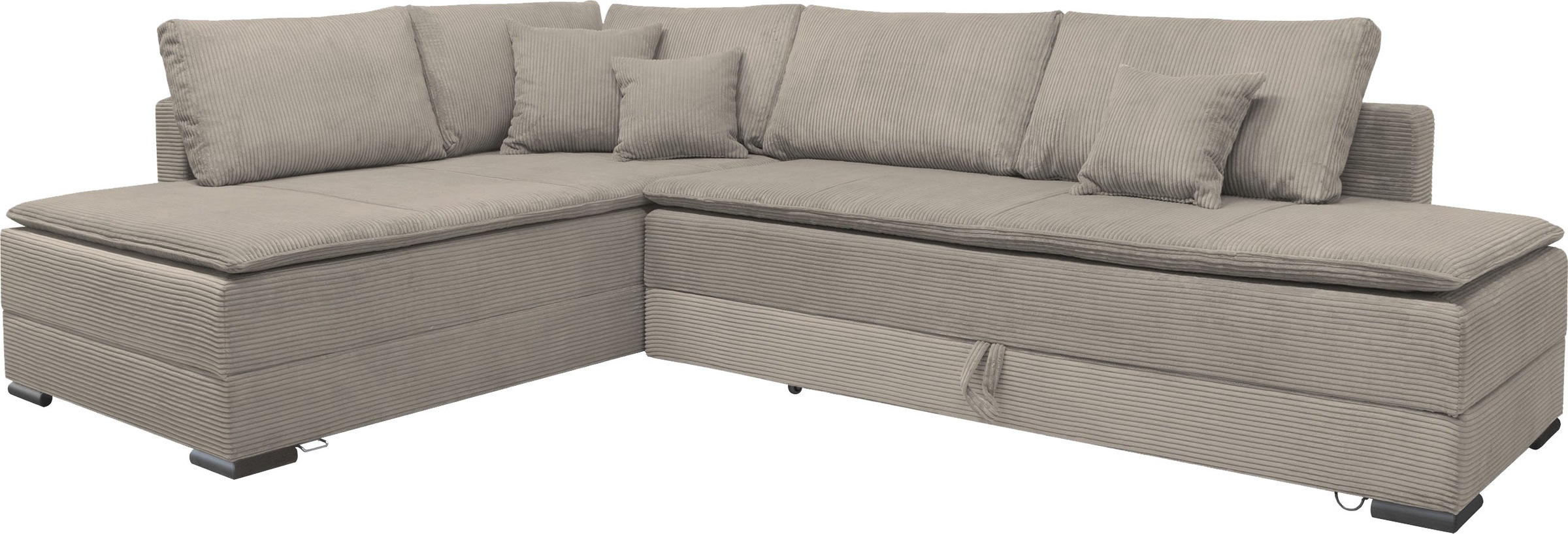INOSIGN Ecksofa »Night & Day L-Form mit Dauer-Schlaffunktion, Cord-Bezug!«, günstig online kaufen