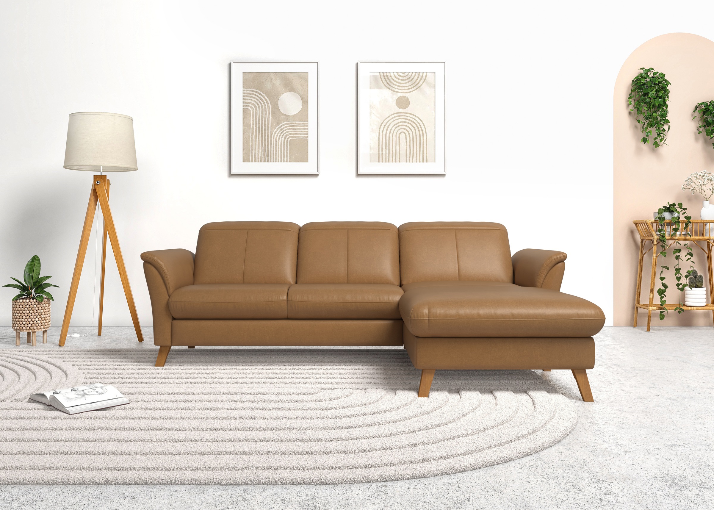 sit&more Ecksofa »Romero L-Form« wahlweise mit oder ohne Relax-Funktion, Be günstig online kaufen
