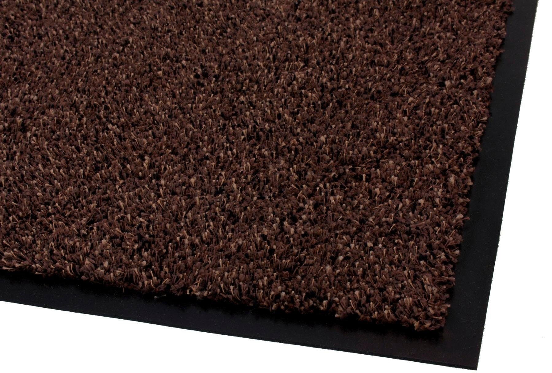 Primaflor-Ideen in Textil Fußmatte »FLEXI, Made in Belgium«, rechteckig, 9 mm Höhe, Schmutzfangmatte, In- und Outdoor geeignet, waschbar