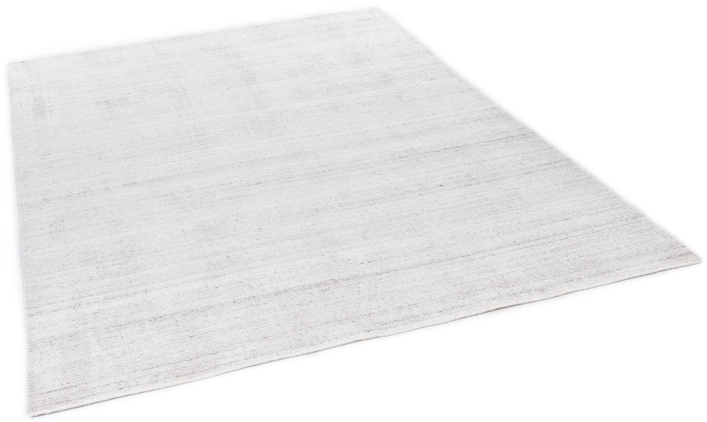 Sansibar Teppich »Tinnum Uni meliert«, rechteckig, 13 mm Höhe, meliert, 60% Wolle, handgearbeitet in aufwendiger Handloom-Technik