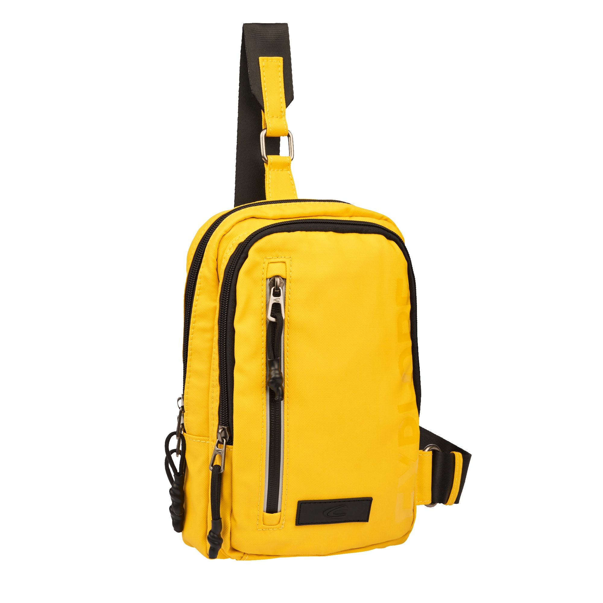 camel active Cityrucksack »Explore« wasserabweisendes recyceltes Nylon und reflektierende Reißverschlüsse