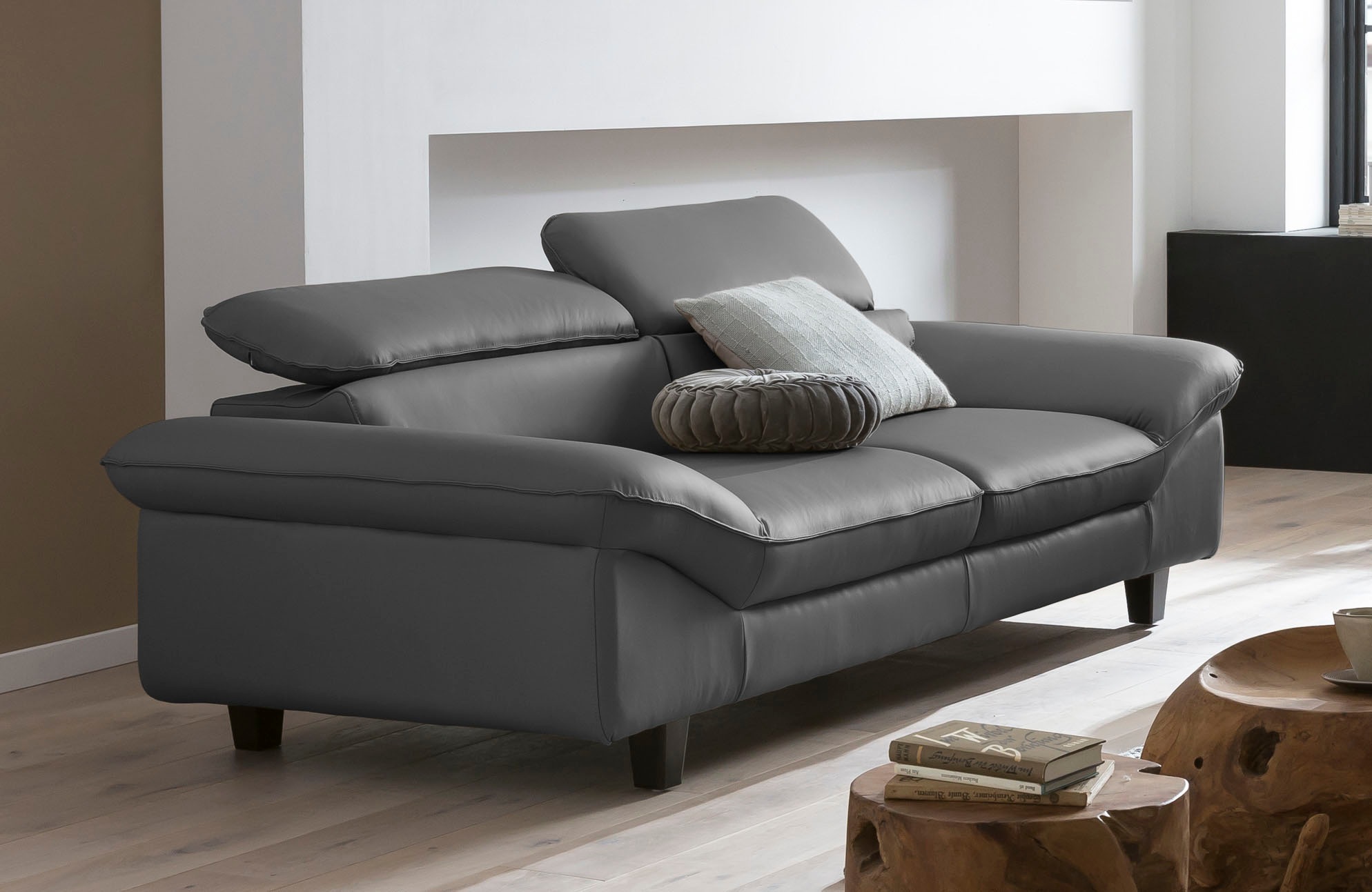 Home affaire 2-Sitzer »Pilot«, Big-Sofa mit Kopfteilverstellung günstig online kaufen